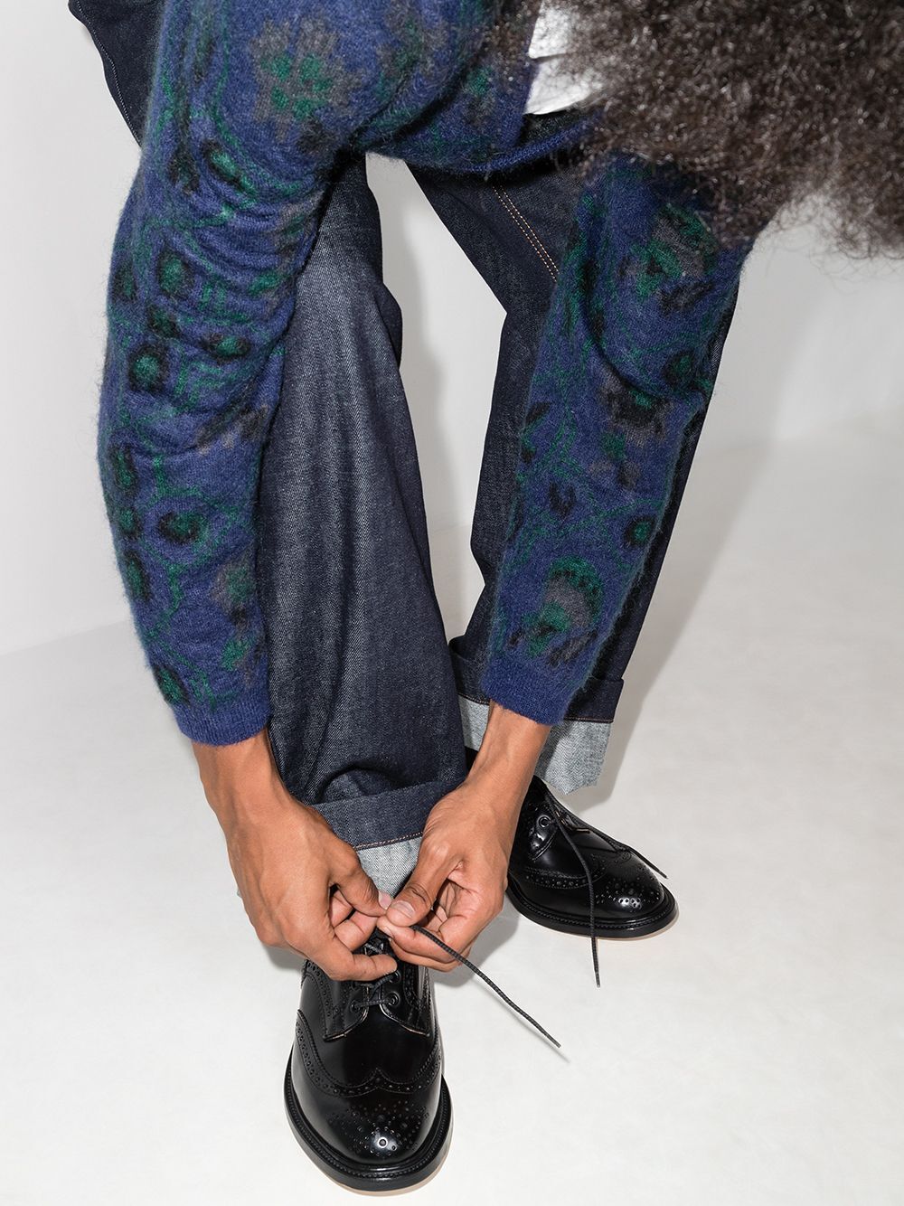 TRICKER'S Lace-Up Moccasins for Men