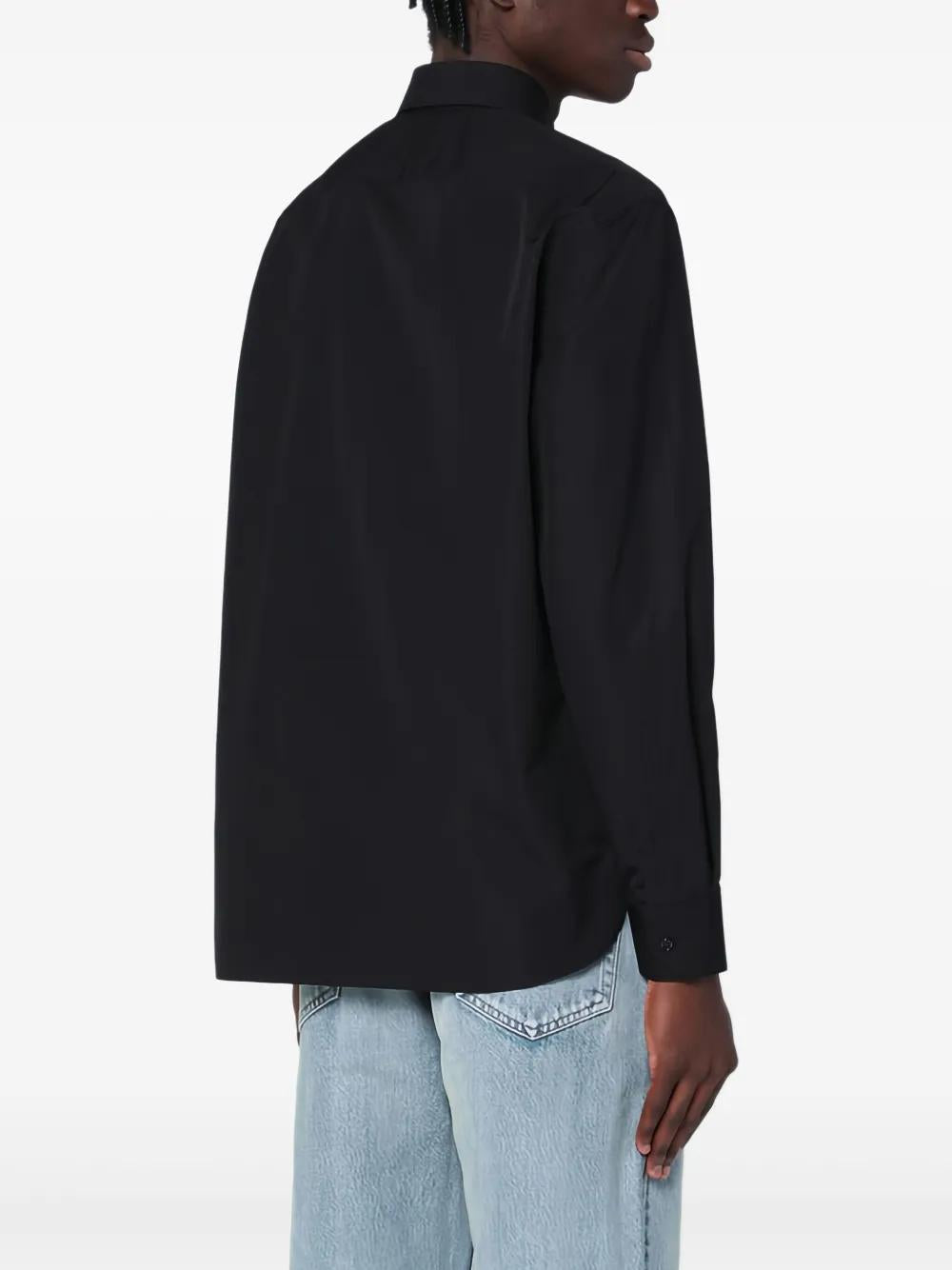 SAINT LAURENT Classic Cotton Shirt for Men - SS25 Collection