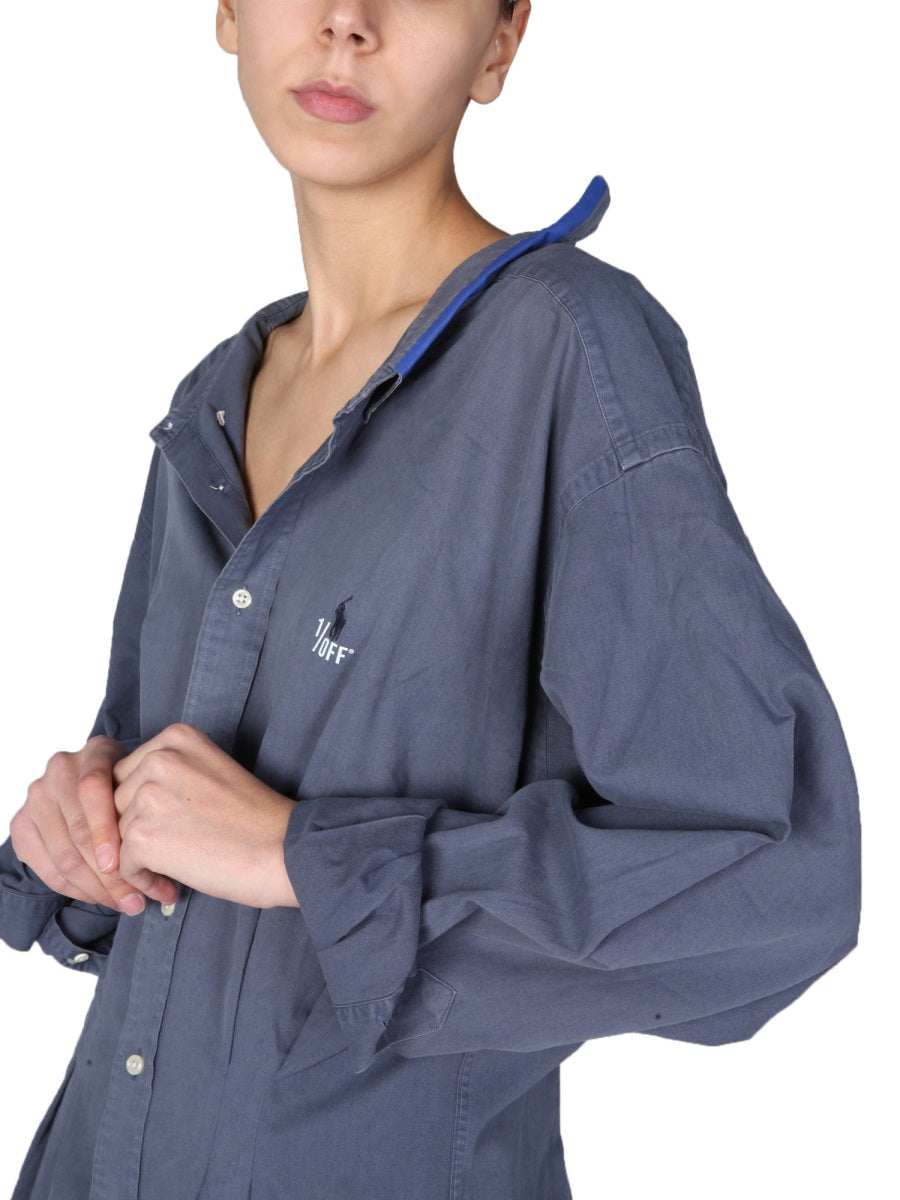 1/OFF Reimagined Ralph Lauren Button-Up Shirt for Women