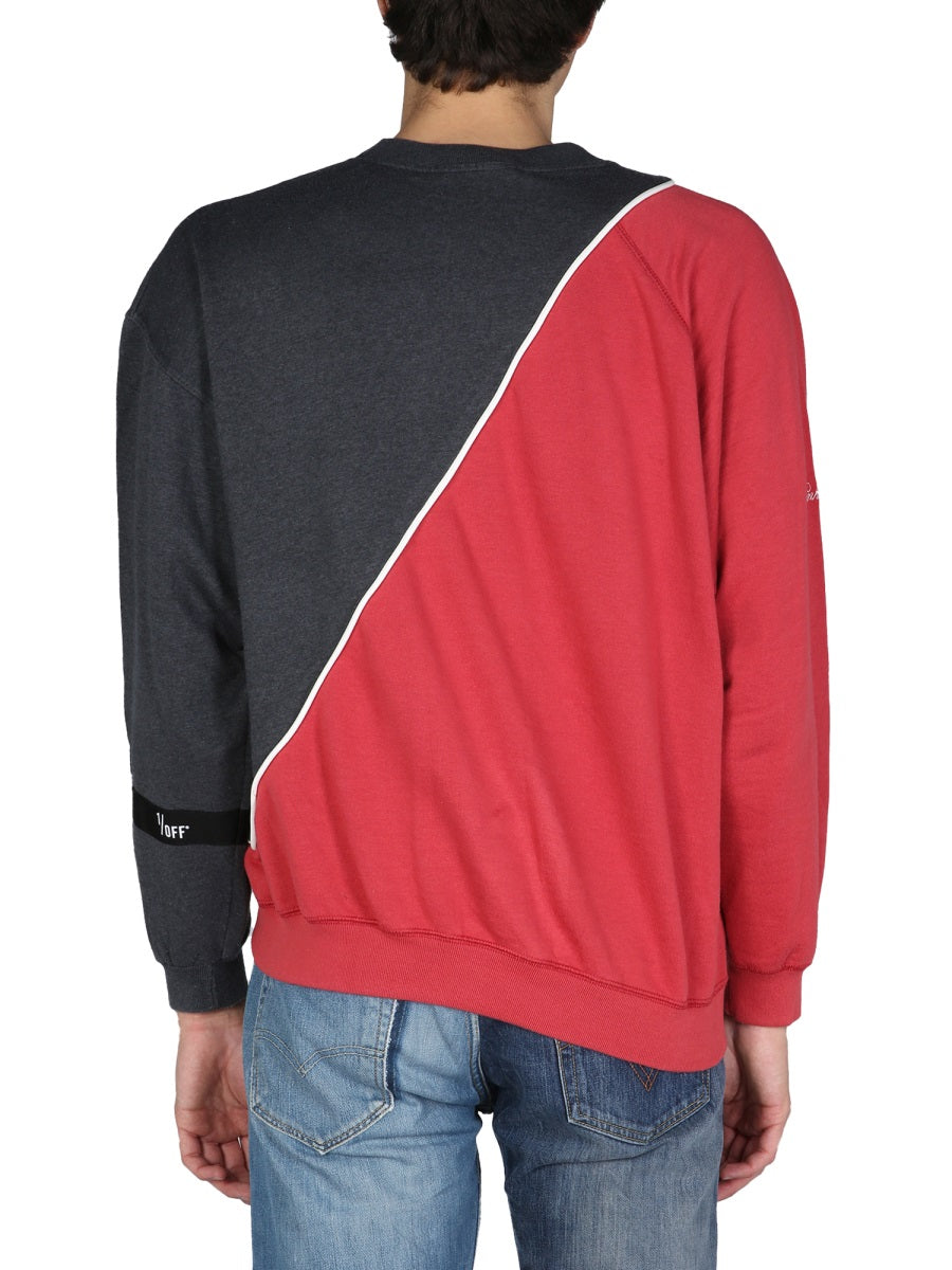 1/OFF Remade Wrangle Crew Neck Sweatshirt