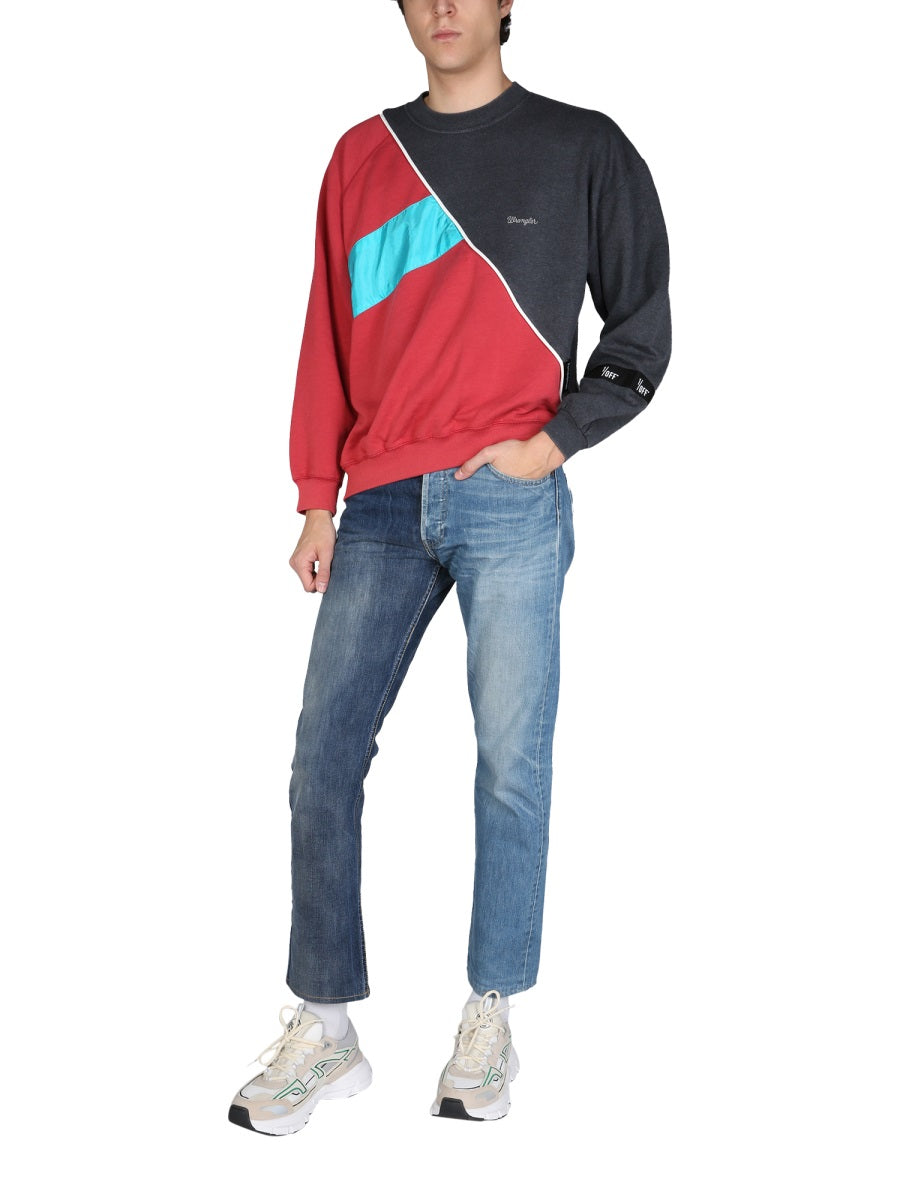 1/OFF Remade Wrangle Crew Neck Sweatshirt