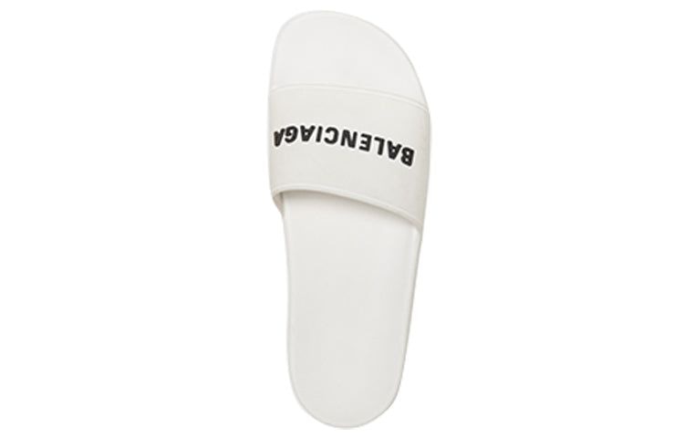 BALENCIAGA Pool Slide with Bold Logo for Women