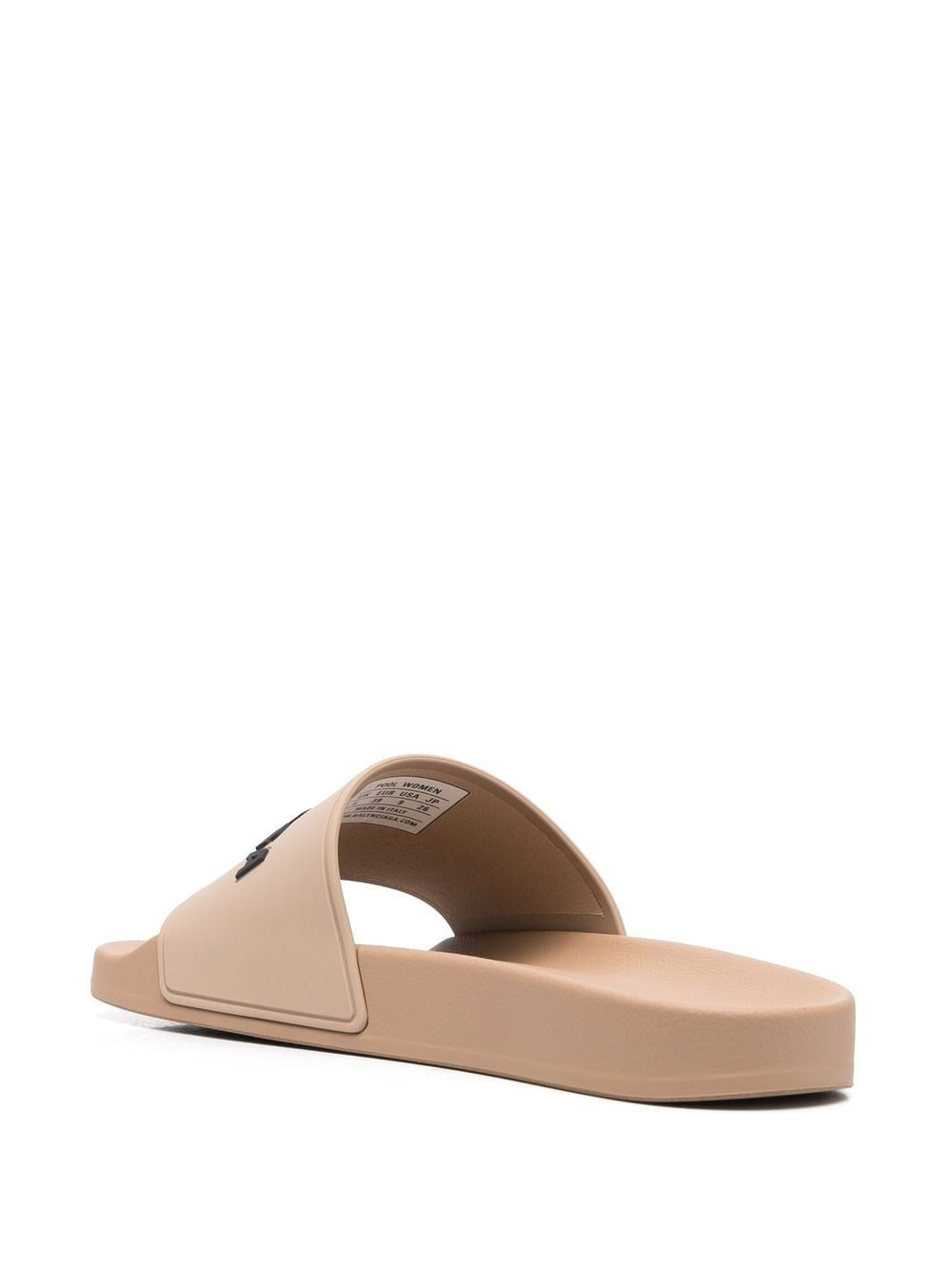 BALENCIAGA Pool Slide with Logo for Women