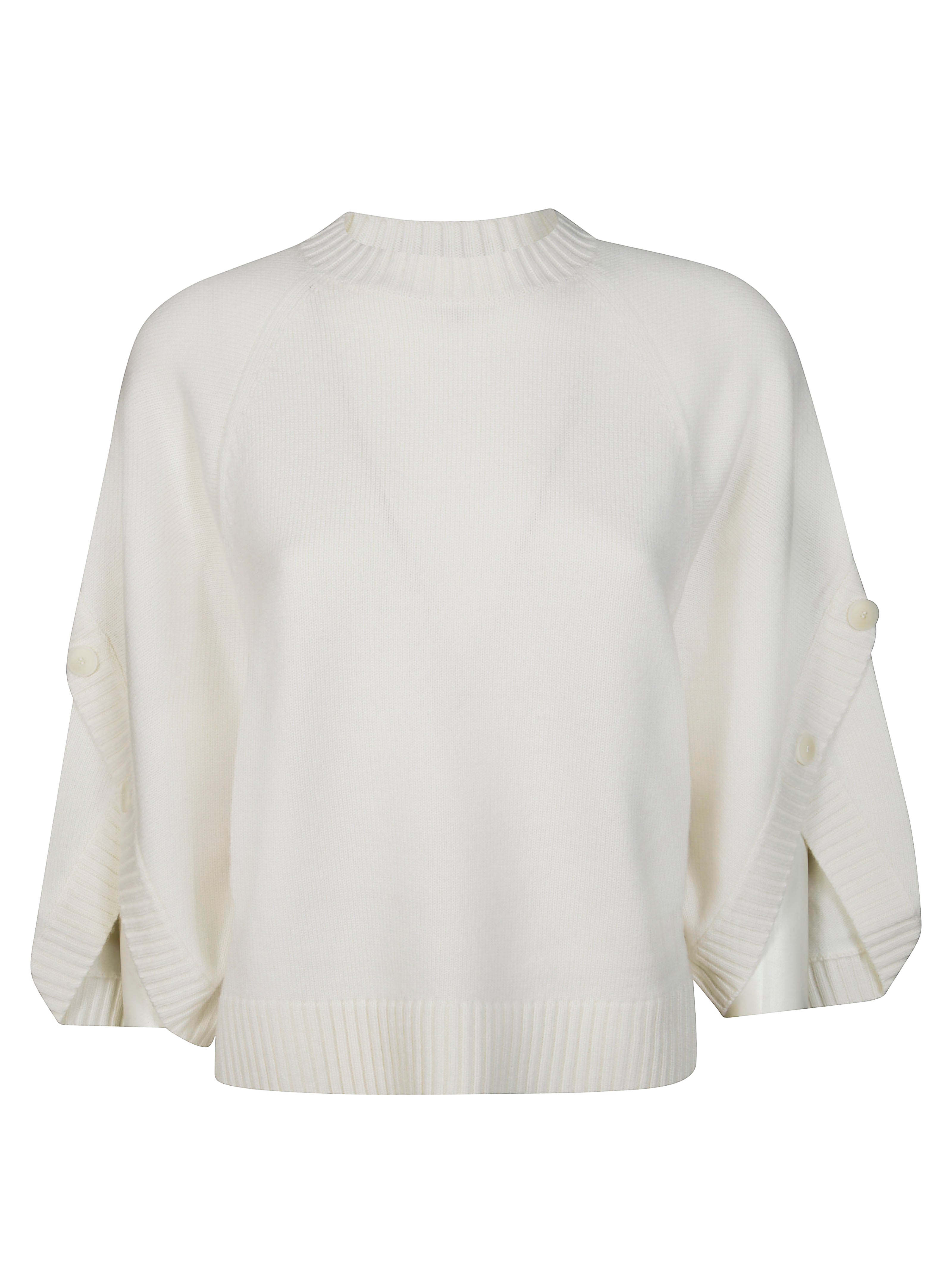 MAX MARA Men's Button-Down Crewneck Sweater