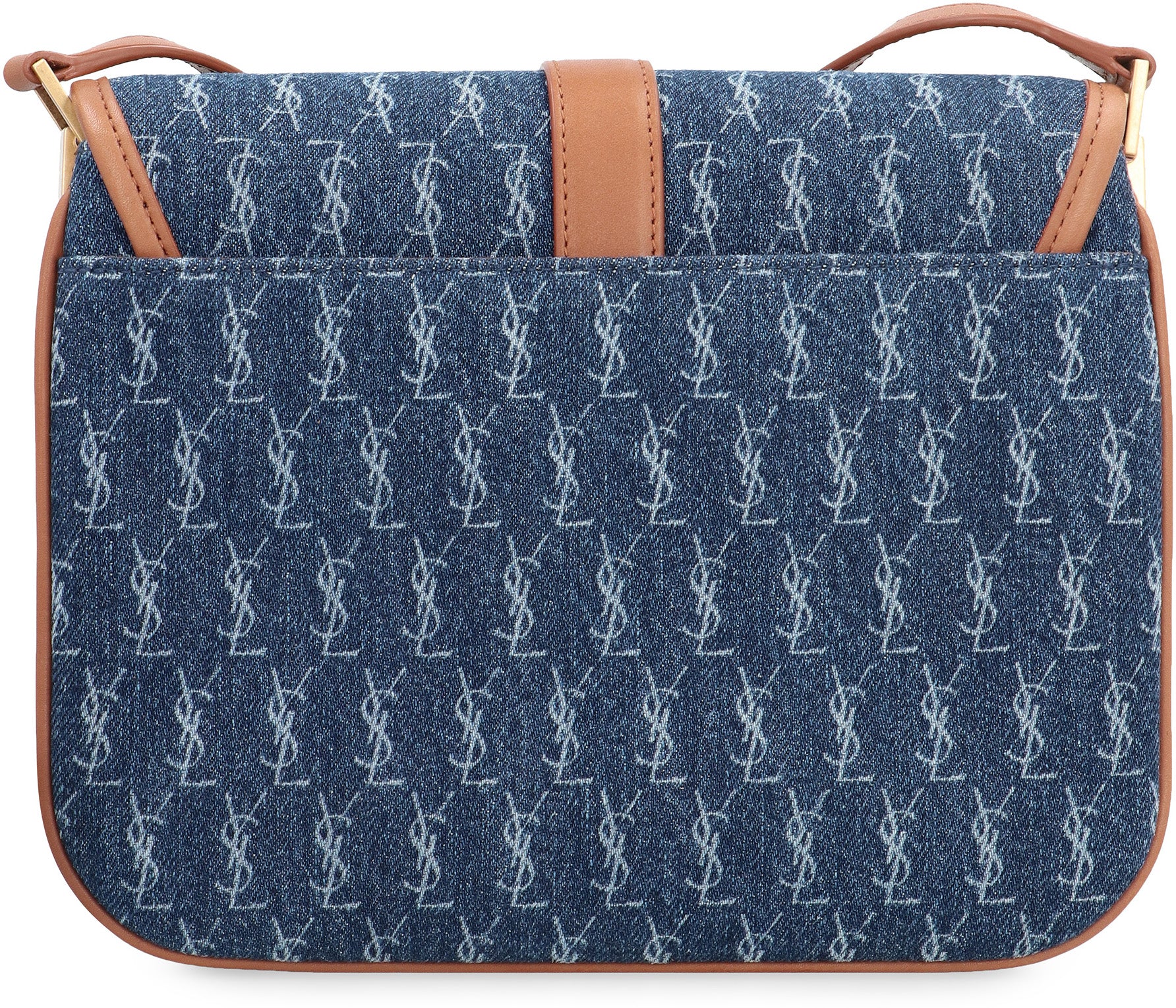 SAINT LAURENT Mini Fabric Shoulder Handbag