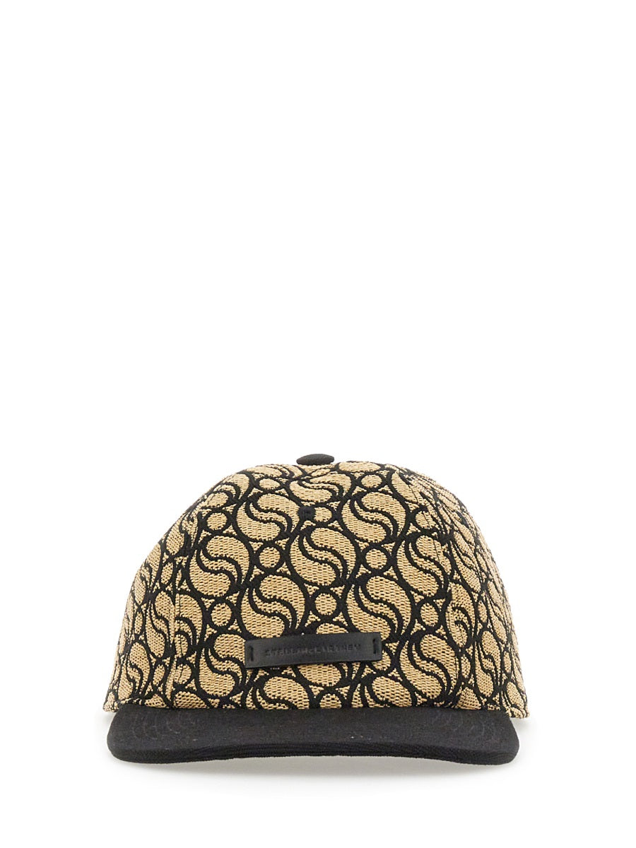 STELLA MCCARTNEY Logo Baseball Hat with Adjustable Back