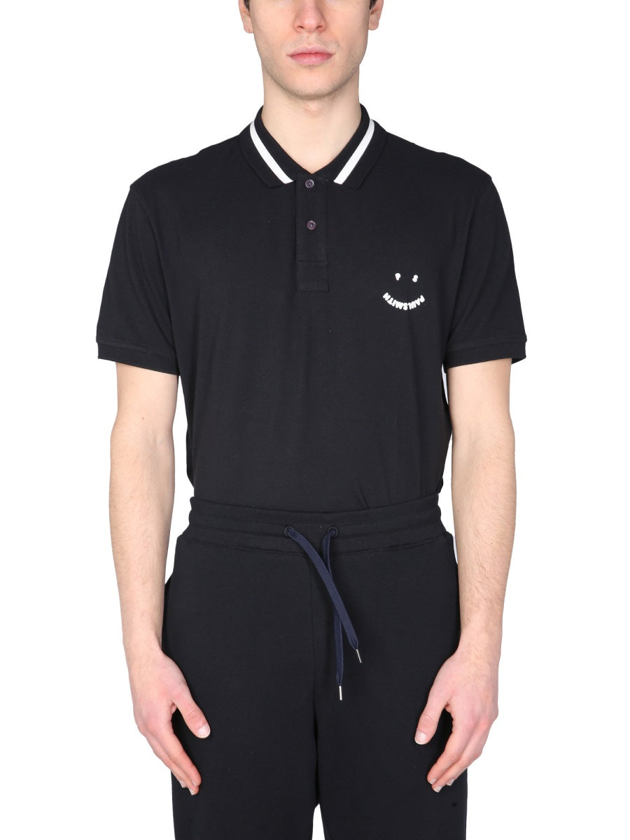 PS BY PAUL SMITH Classic Happy Polo Shirt for Men