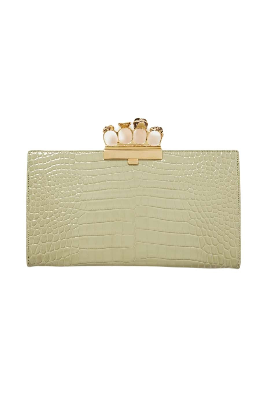 ALEXANDER MCQUEEN Jewelled Mini Pouch Handbag