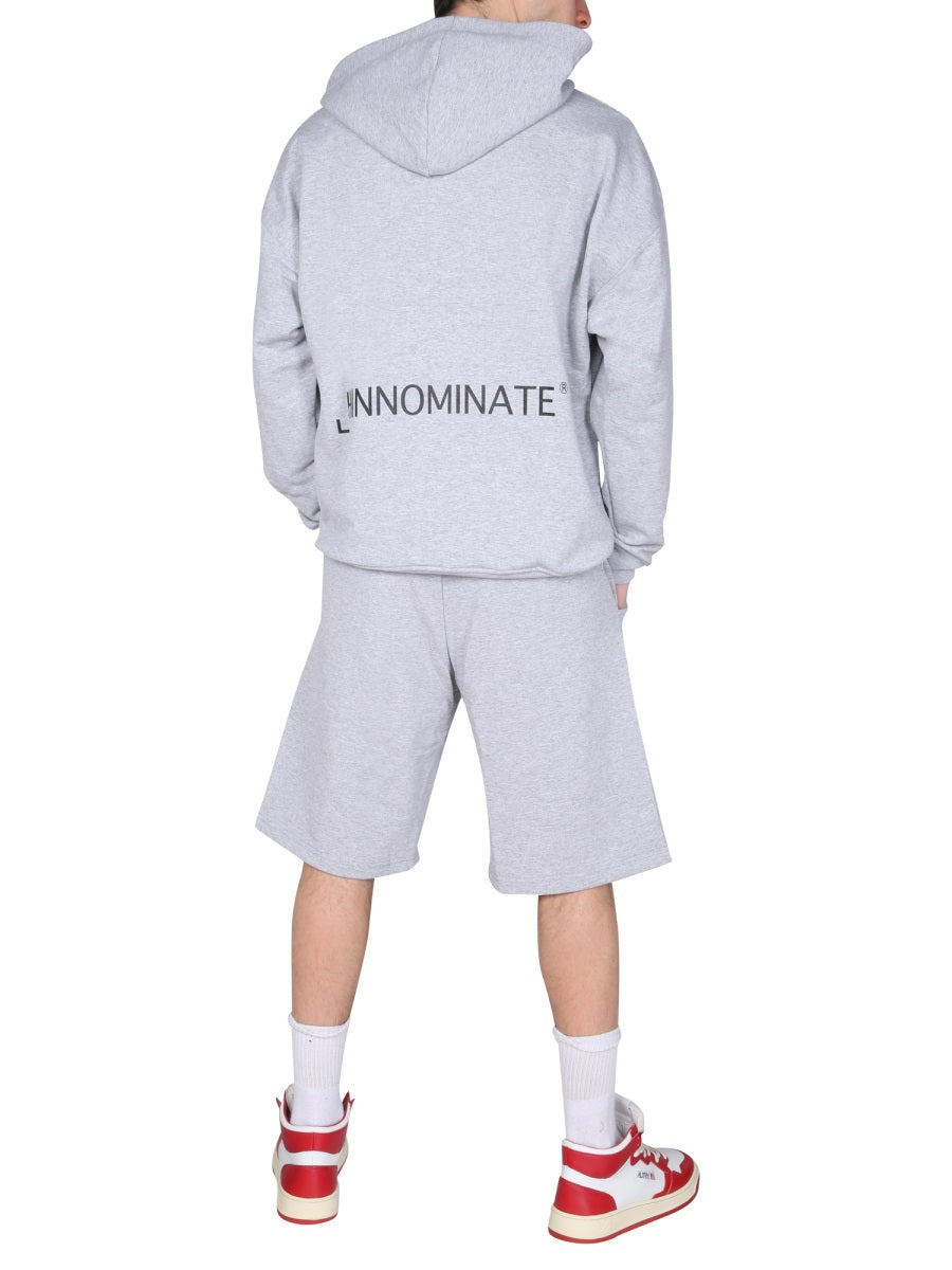 HINNOMINATE Mini Logo Elastic Waist Bermuda Shorts