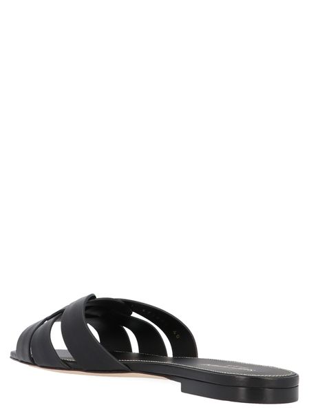 SAINT LAURENT Maine Slide Sandals for Women - SS25 Collection