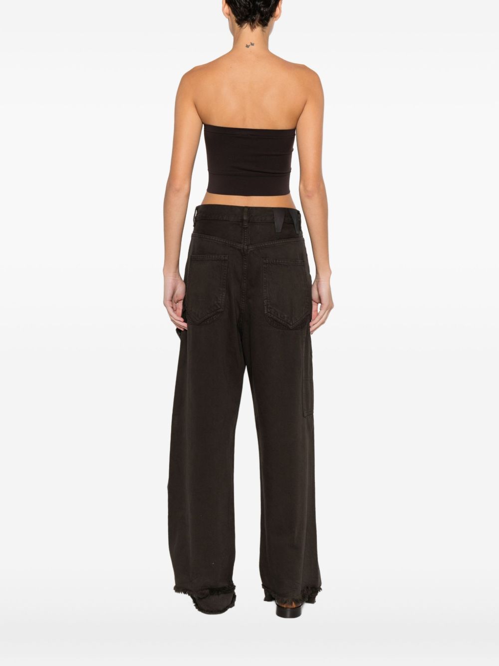 WOLFORD Cropped Seamless Strapless Top for Women