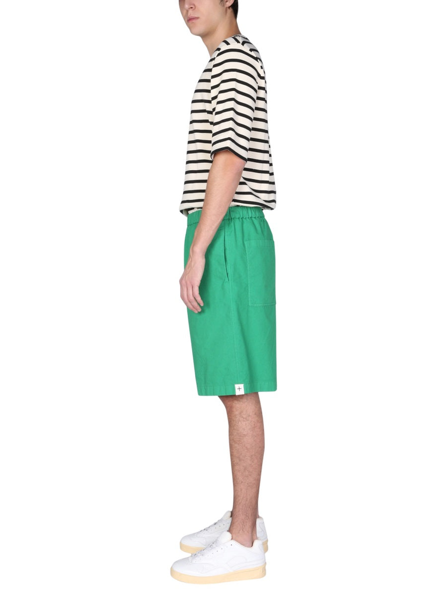 JIL SANDER Relaxed Fit Bermuda Shorts