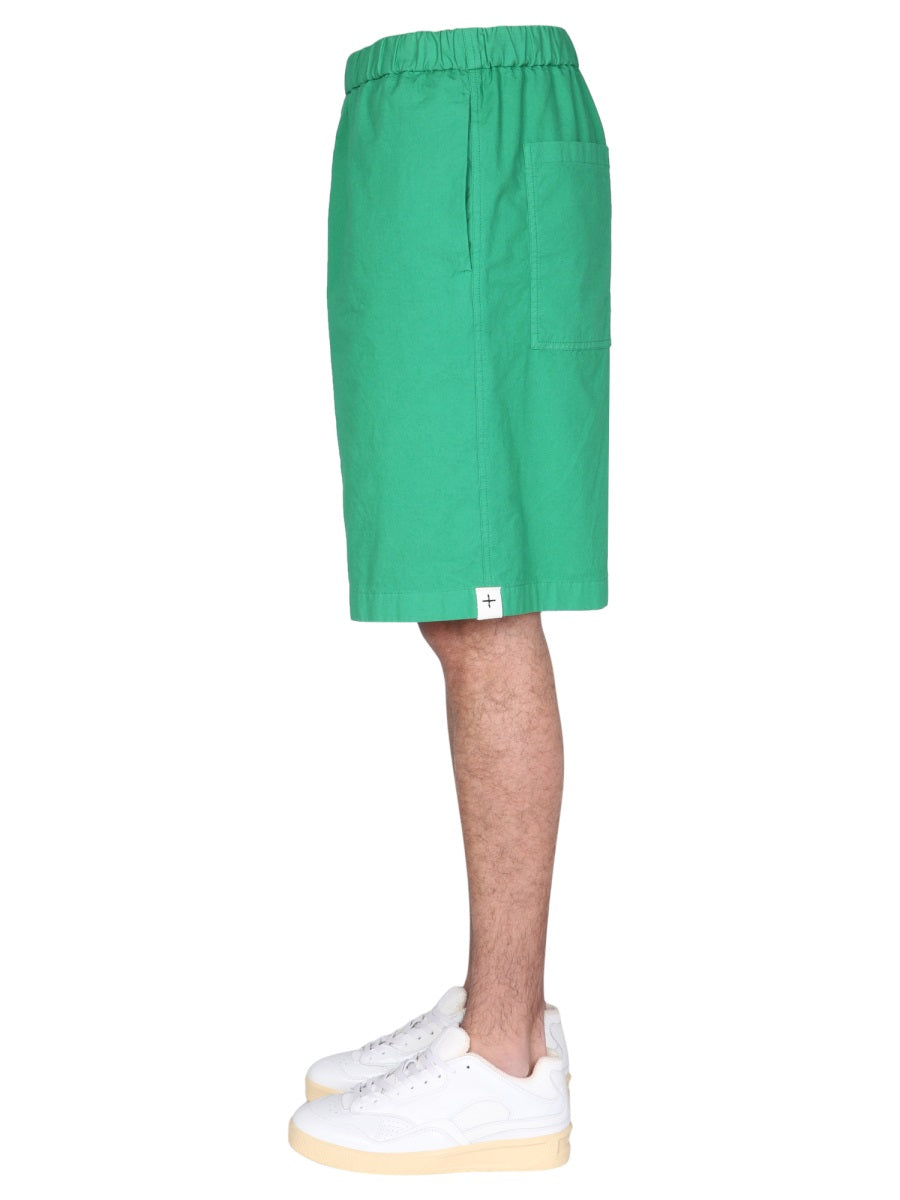 JIL SANDER Relaxed Fit Bermuda Shorts