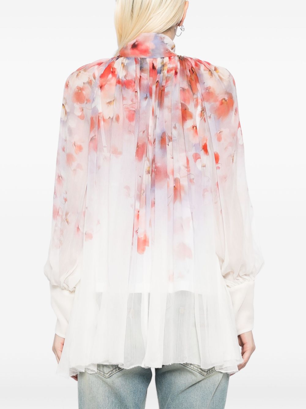 ZIMMERMANN Crush Smock Blouse for Women - SS25