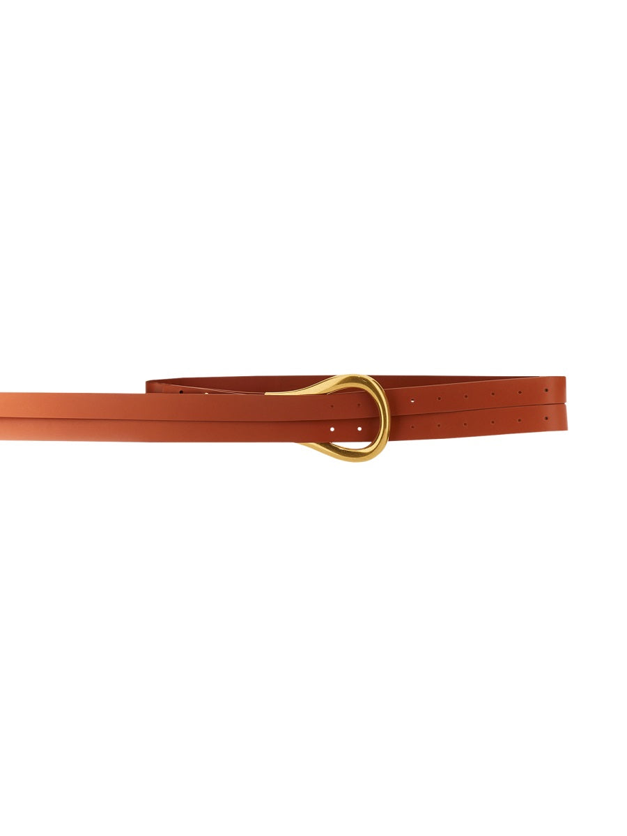 BOTTEGA VENETA Elegant 2.5 cm Women's Double Belt
