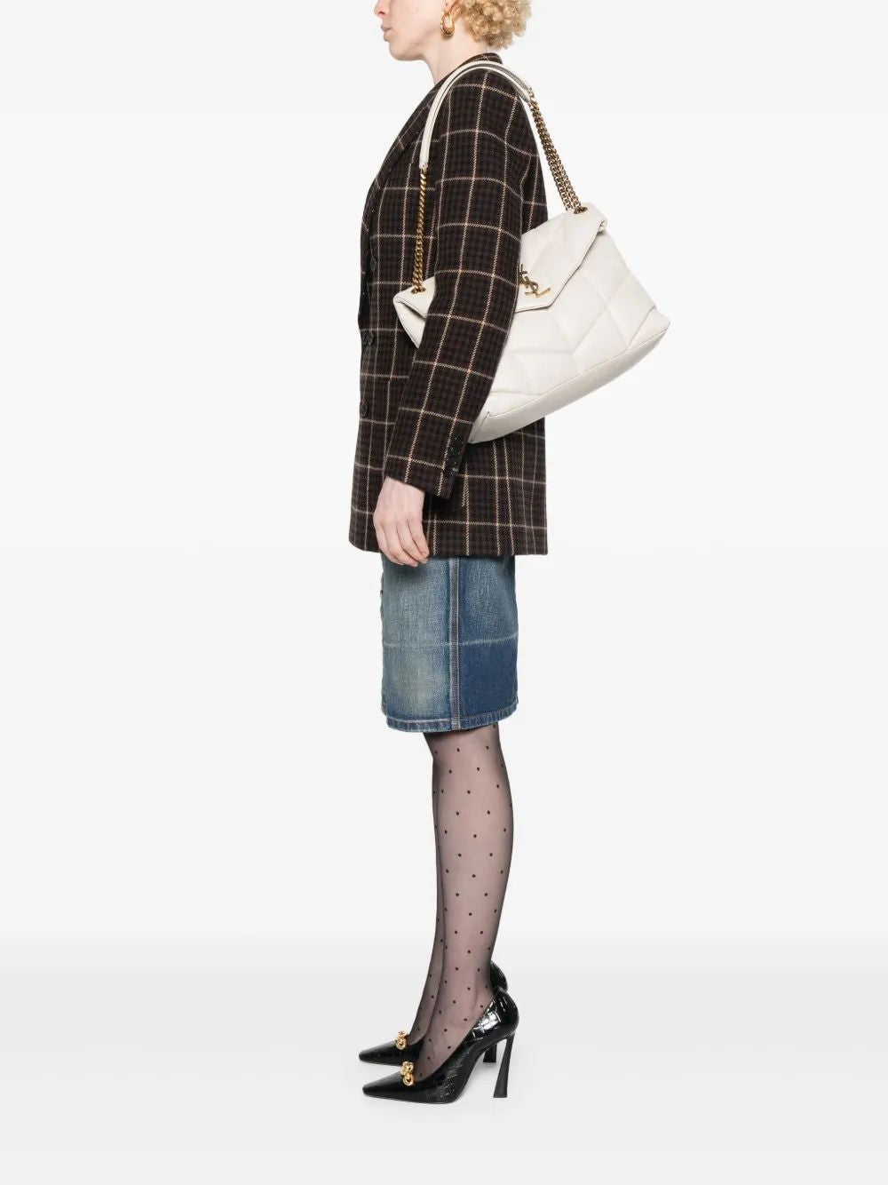 SAINT LAURENT Mini Puffer Handbag