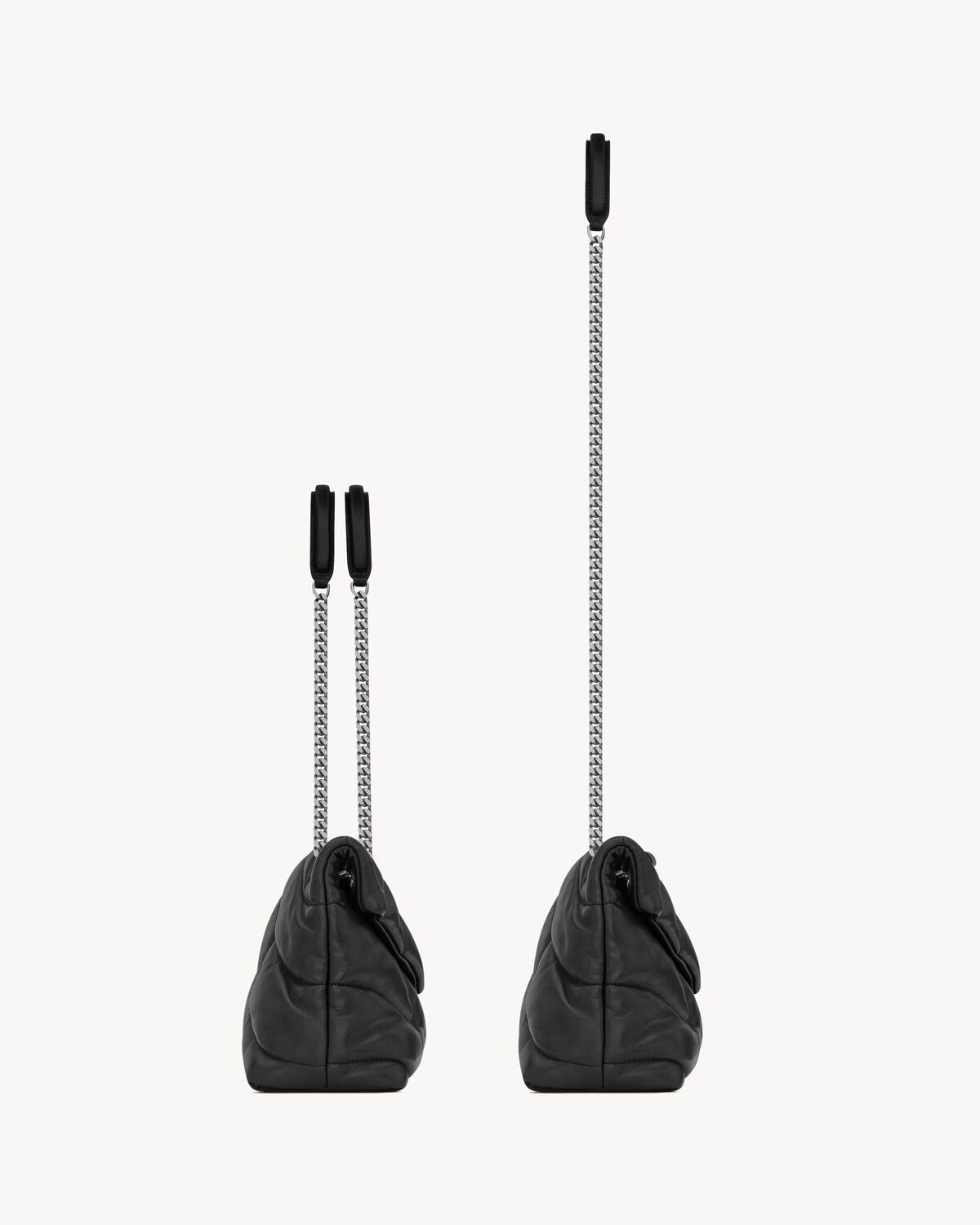 SAINT LAURENT Mini Puffer Shoulder Handbag