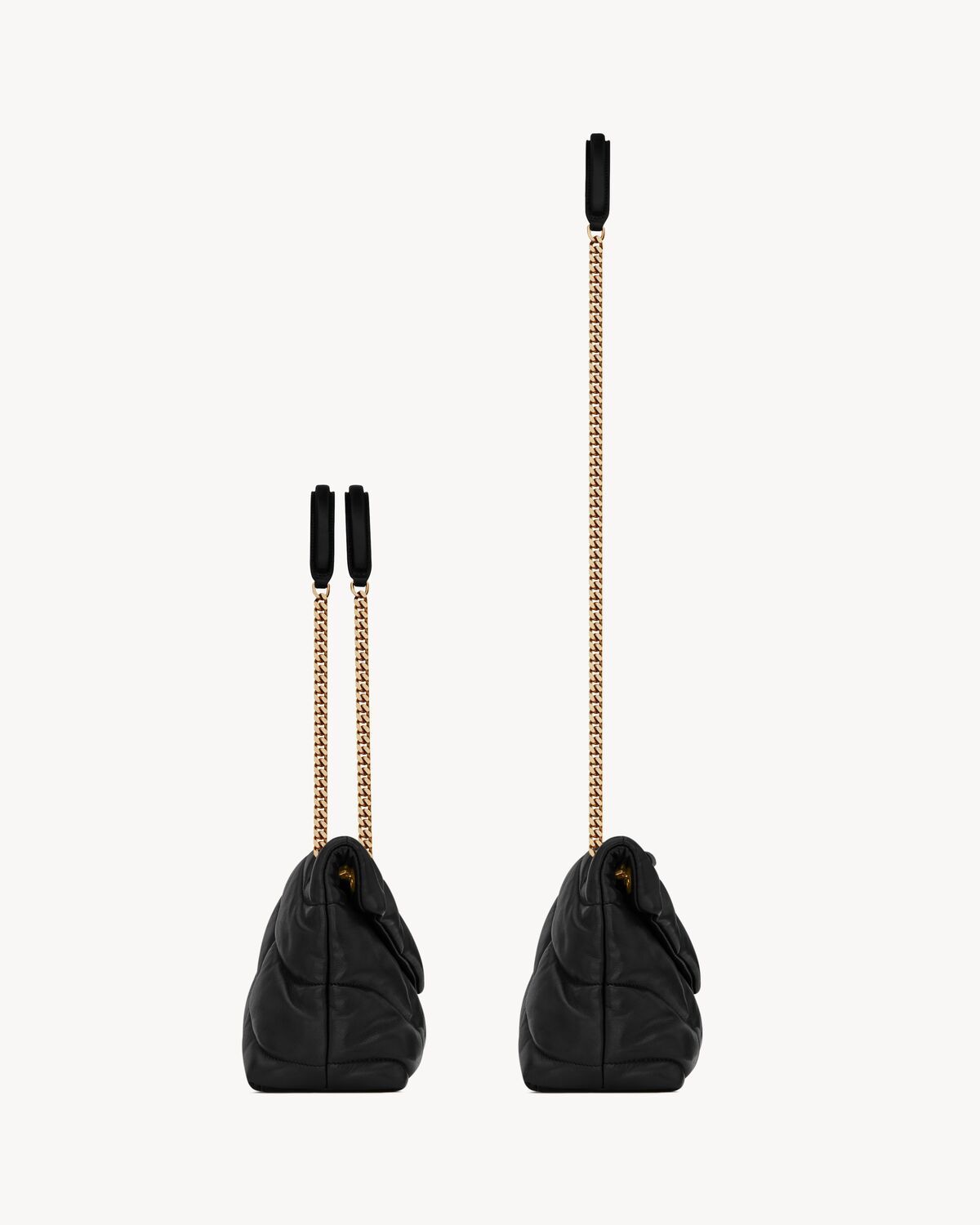 SAINT LAURENT Sporty Mini Quilted Pouch Handbag