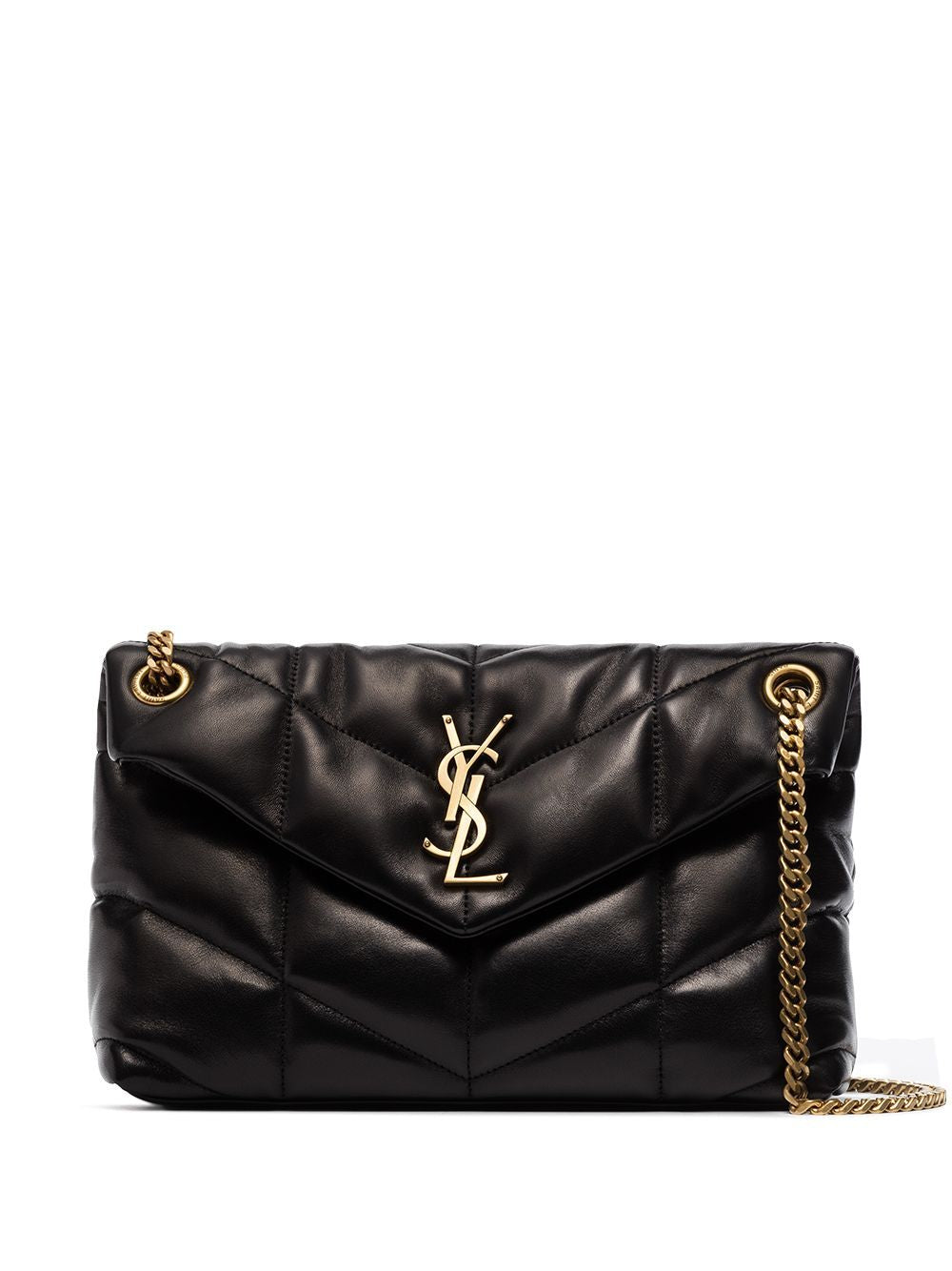 SAINT LAURENT Mini Quilted Nappa Handbag