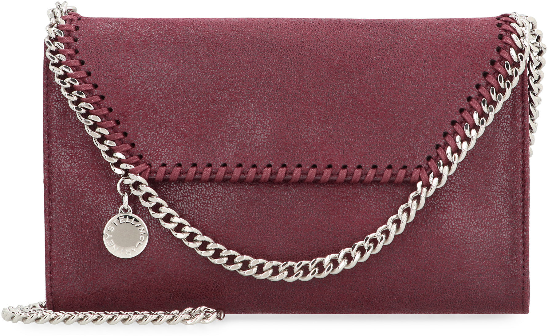 STELLA MCCARTNEY Mini Wallet on Chain with Foldover Top