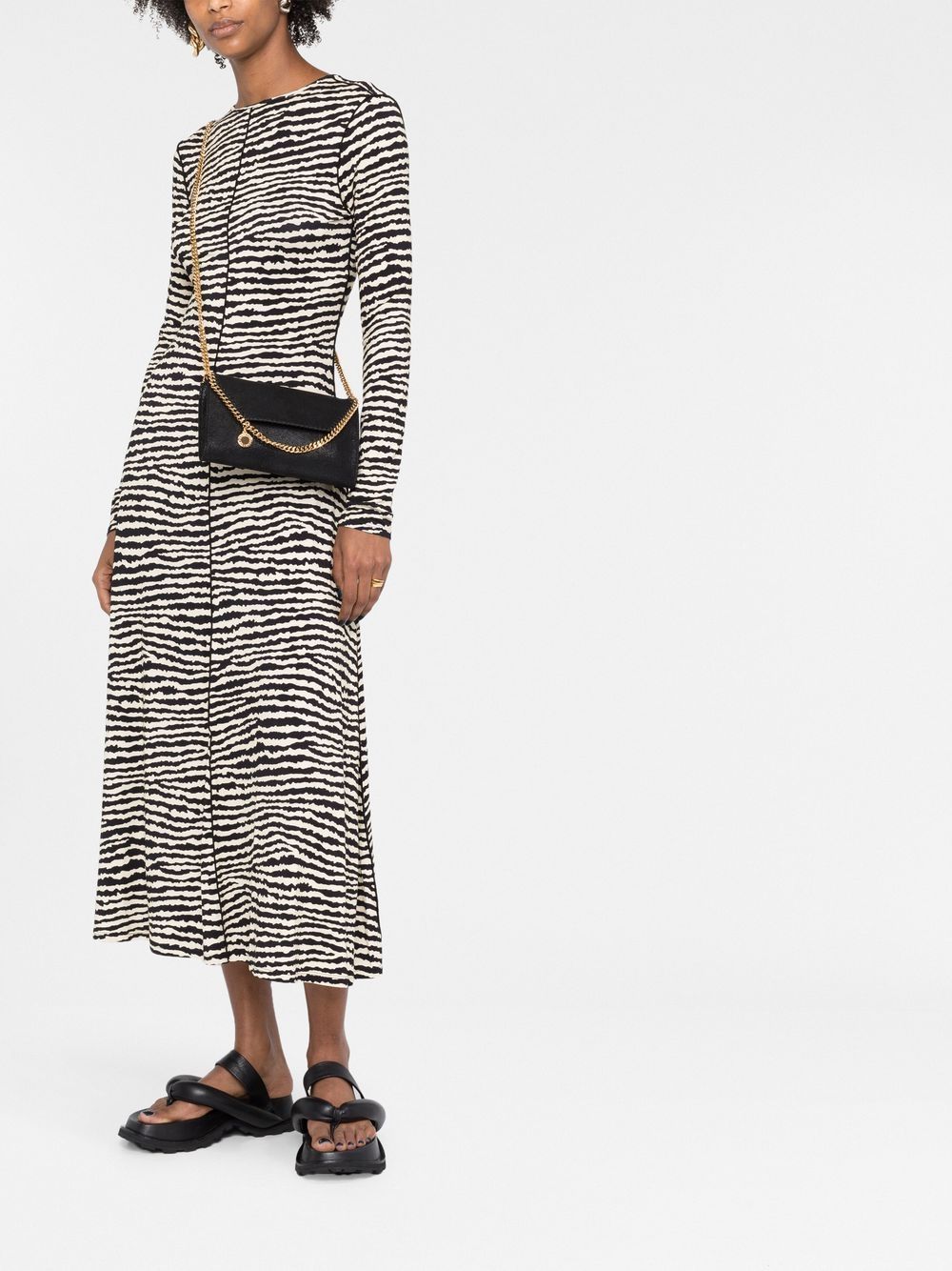 STELLA MCCARTNEY Mini Crossbody Handbag with Chain Detail