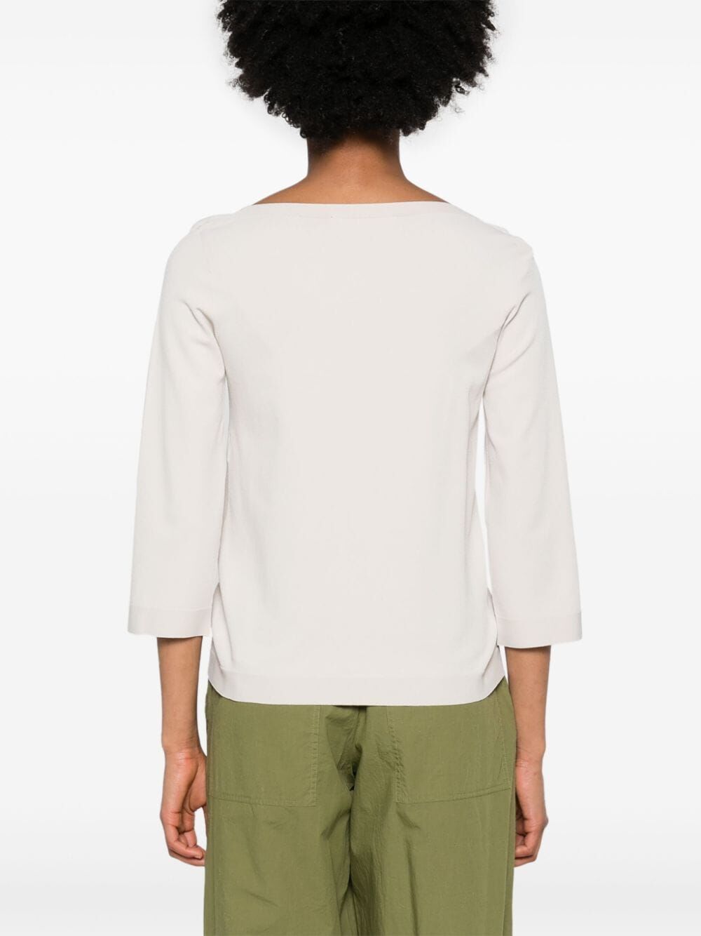D.EXTERIOR V Neck Sweater for Women - Perfect for Spring 2025
