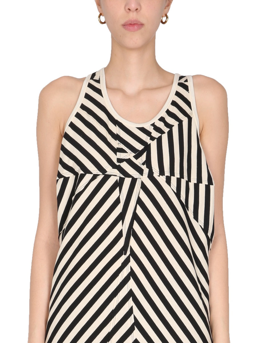 RICK OWENS DRKSHDW Round Neck Mini Tank Top