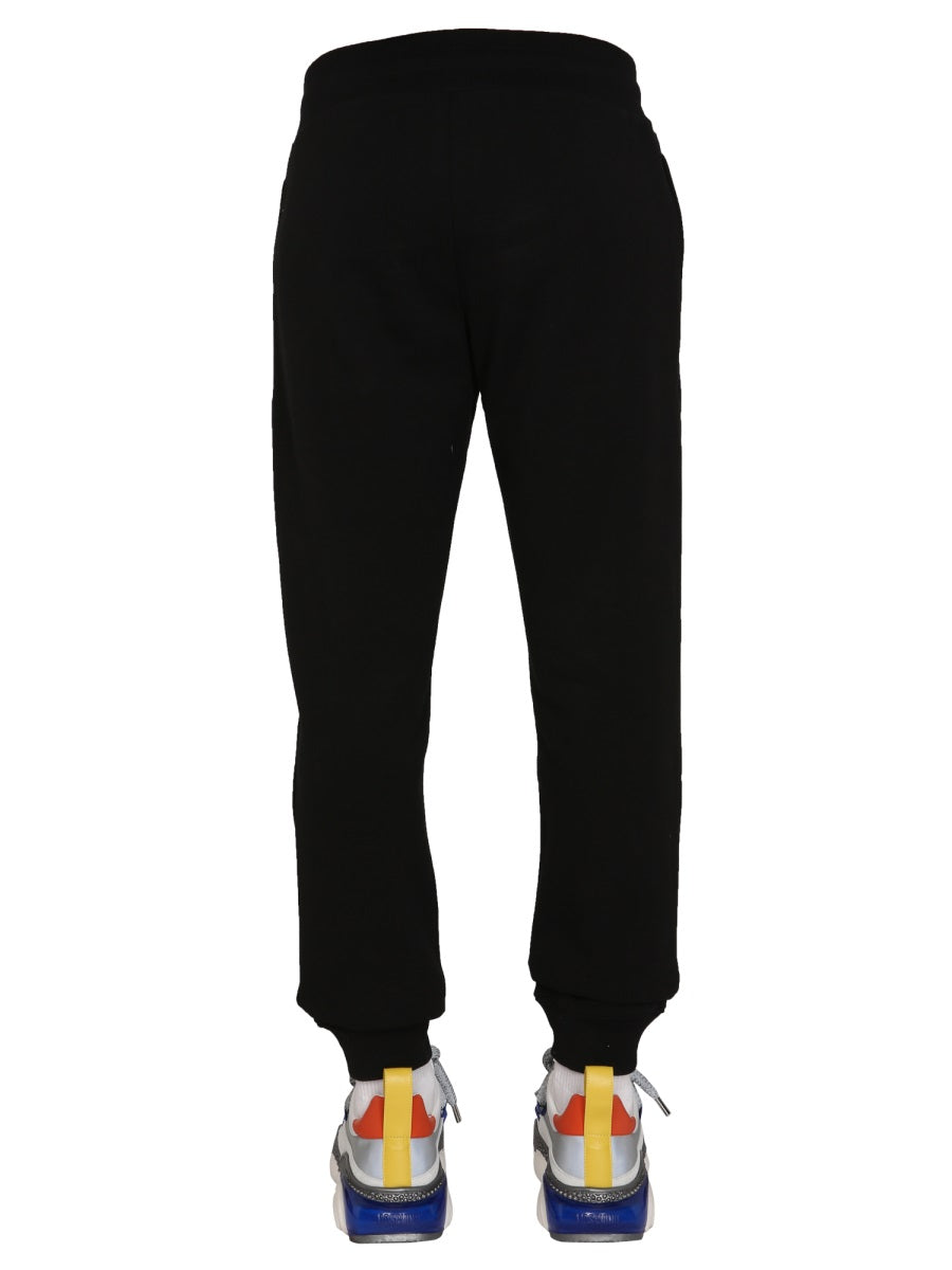 MOSCHINO Multicolor Logo Jogging Pants - SS22 Edition