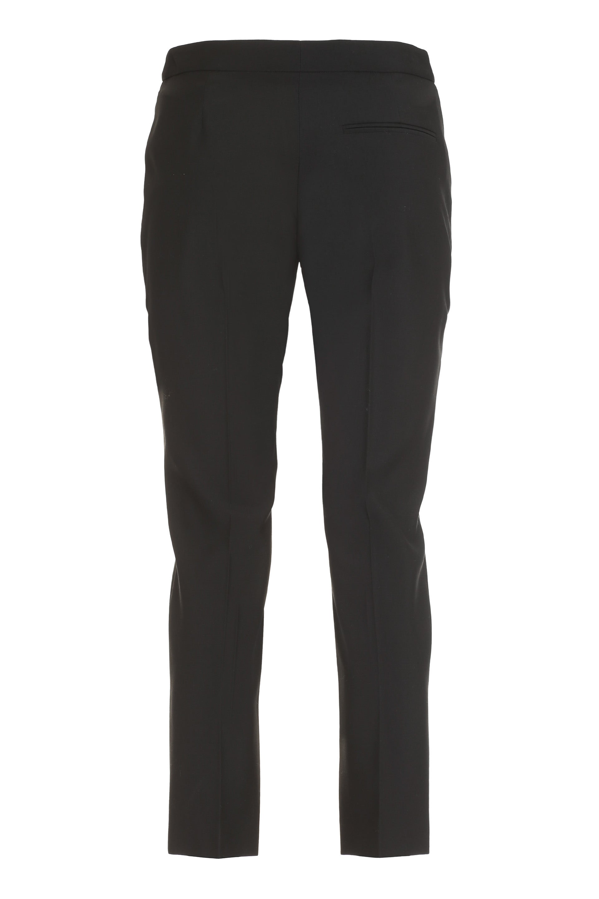 ALEXANDER MCQUEEN Women's Cropped Wool Tailored Trousers