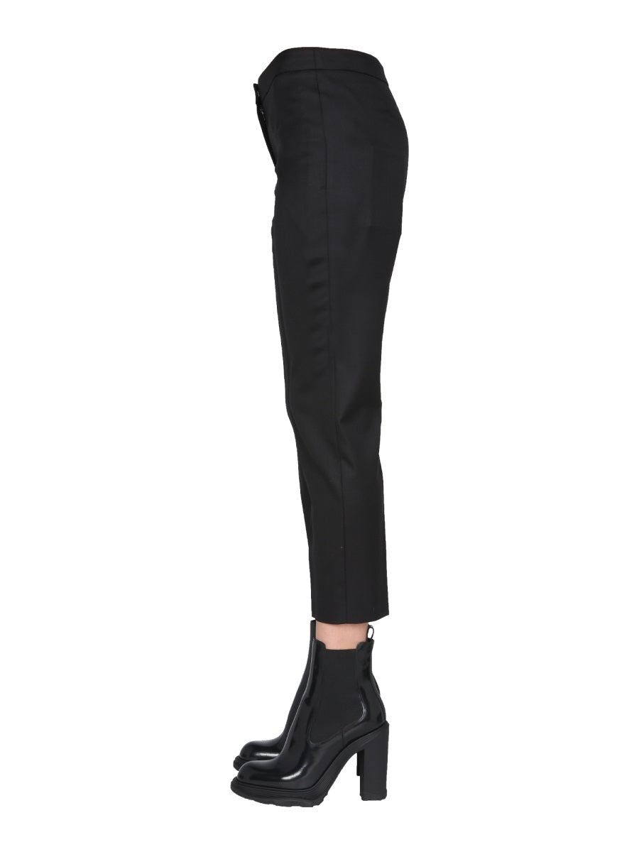 ALEXANDER MCQUEEN Cropped Straight Trousers