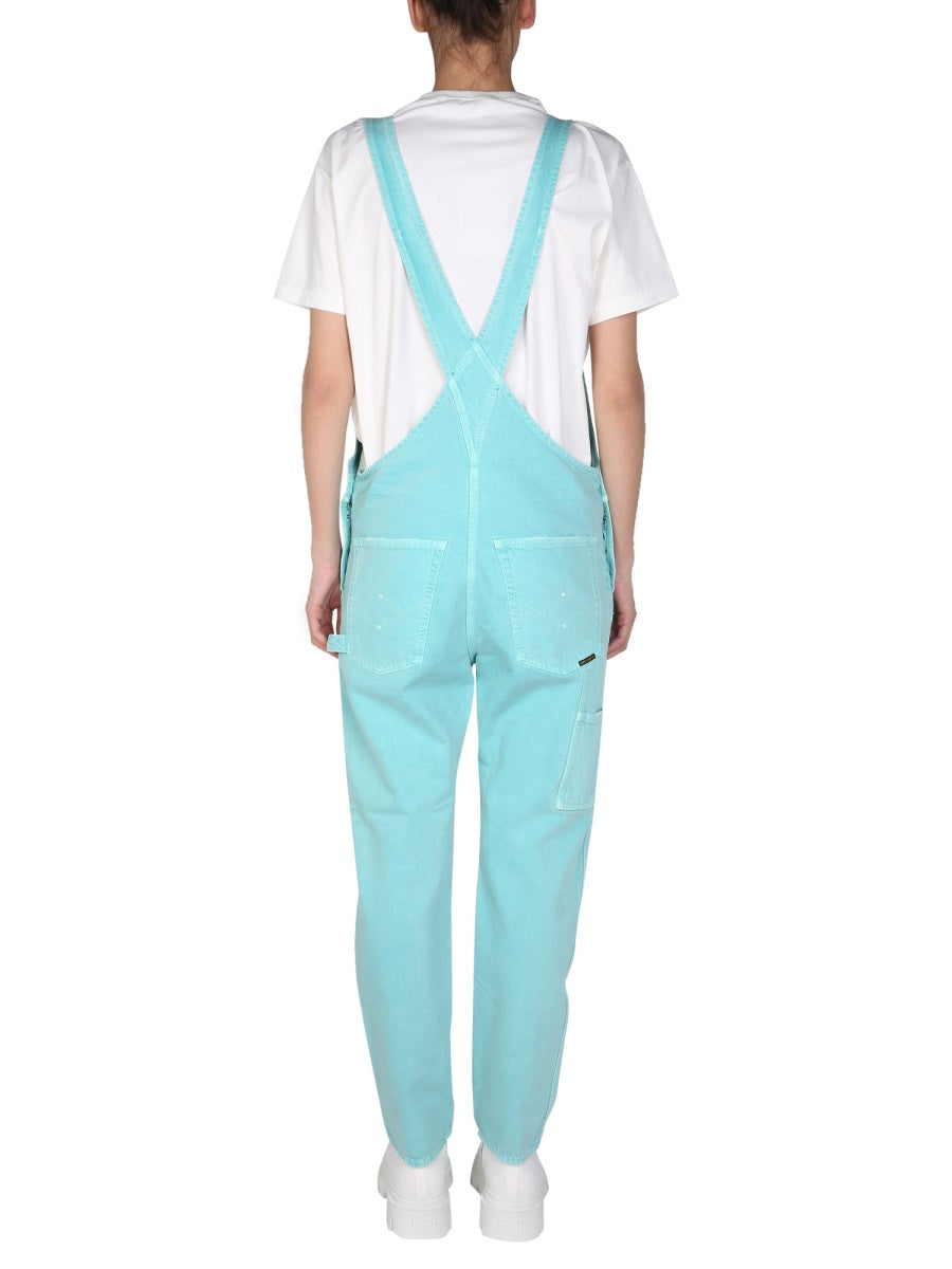 WASHINGTON DEE CEE Women's Denim Overalls with Adjustable Shoulder Straps