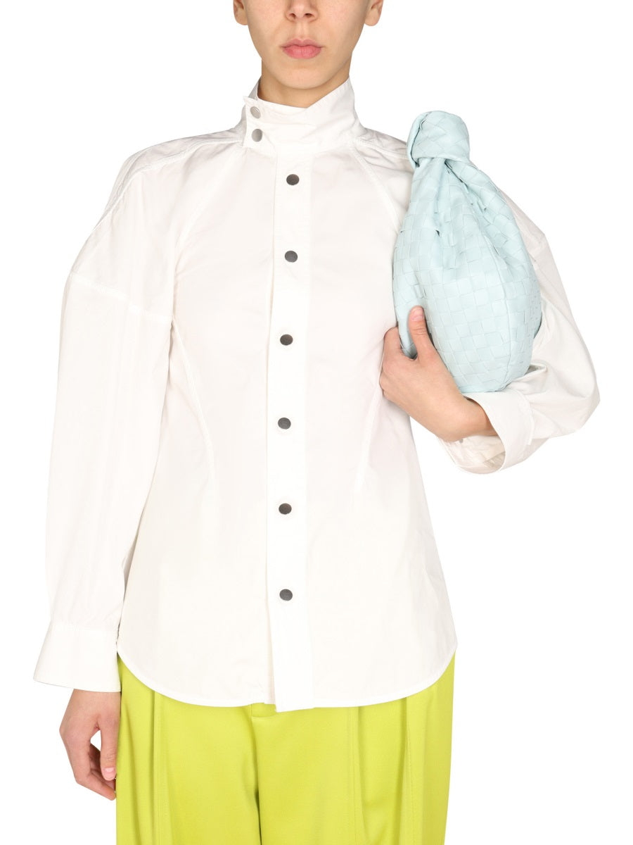 BOTTEGA VENETA Relaxed Fit High Neck Shirt