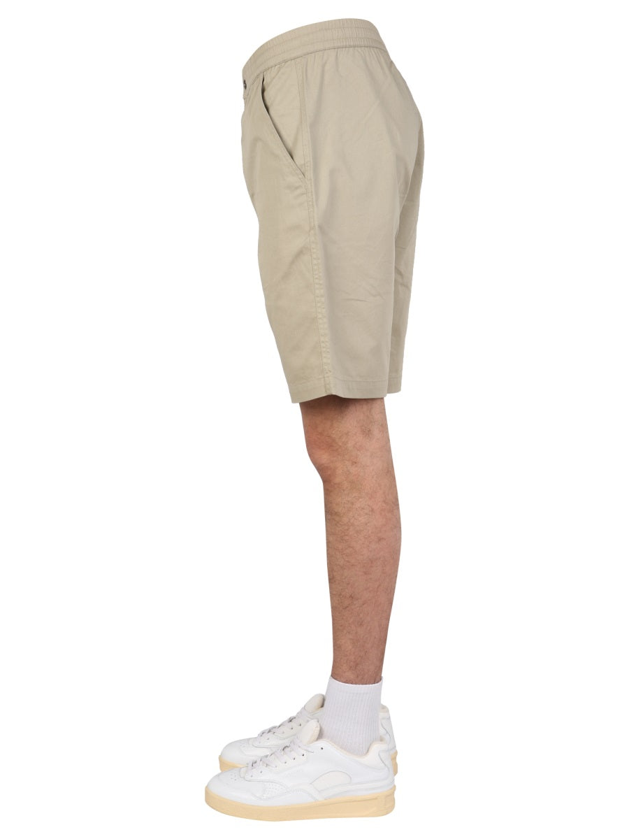 UNIVERSAL WORKS Men's Regular Fit Bermuda Shorts