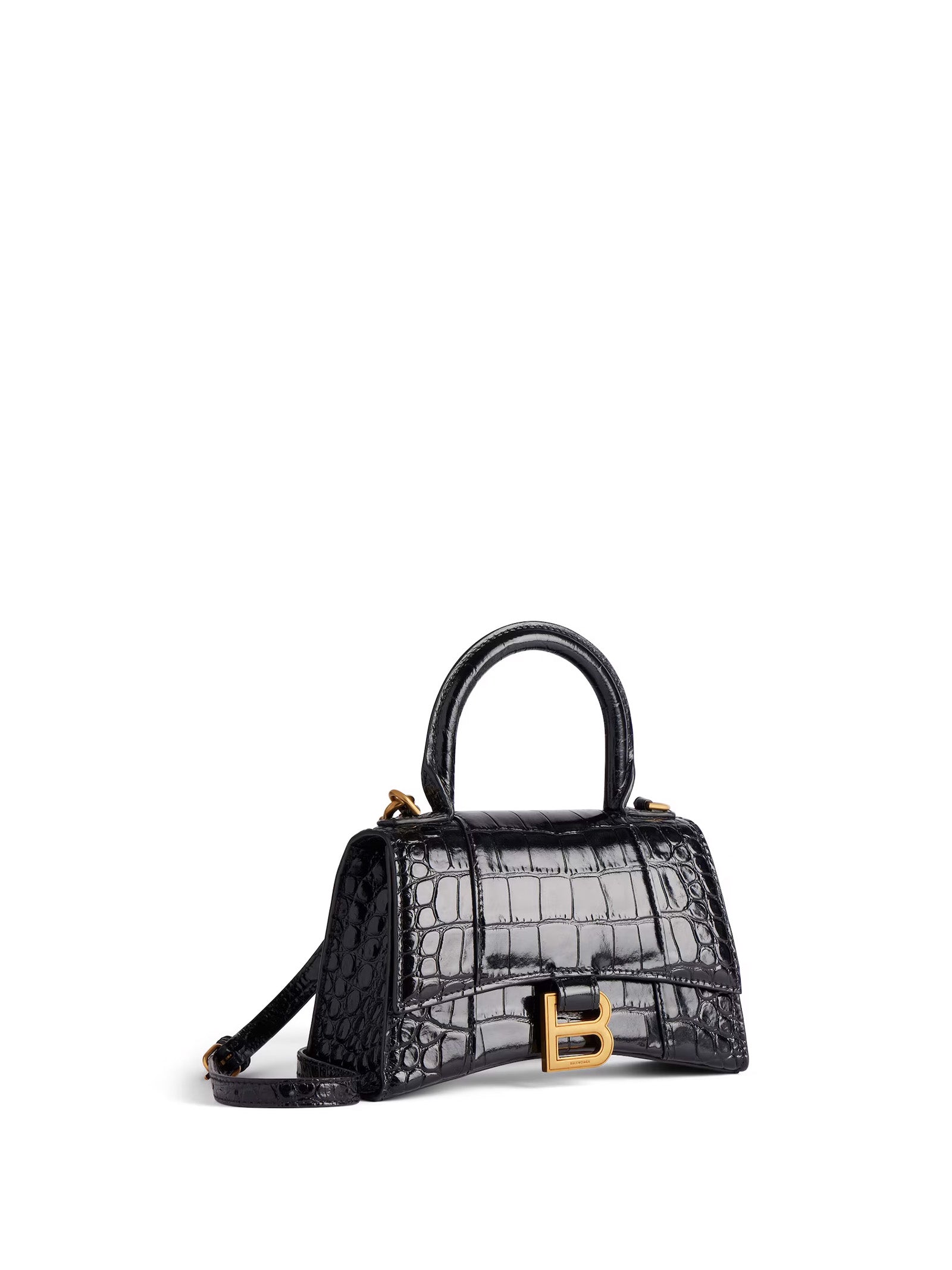 BALENCIAGA Mini Leather Skin Handbag
