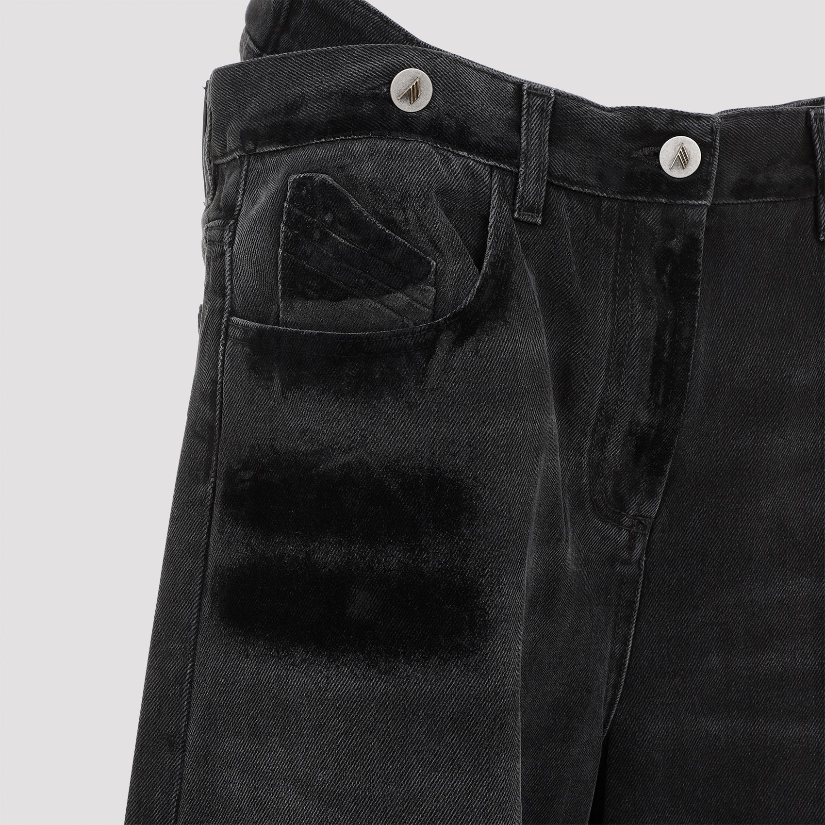 THE ATTICO Premium Cotton Jeans for Men - FW24 Collection