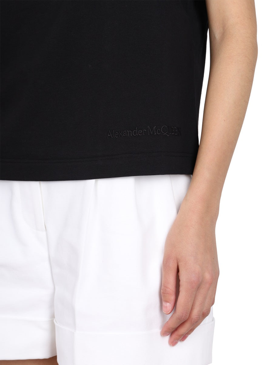 ALEXANDER McQUEEN Crewneck T-Shirt - Regular Fit