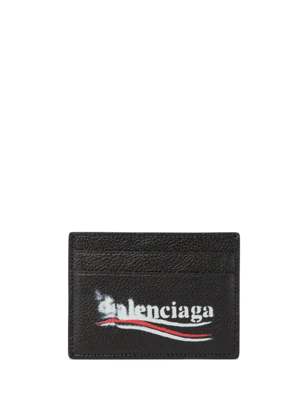 BALENCIAGA Mini Leather Credit Card Case