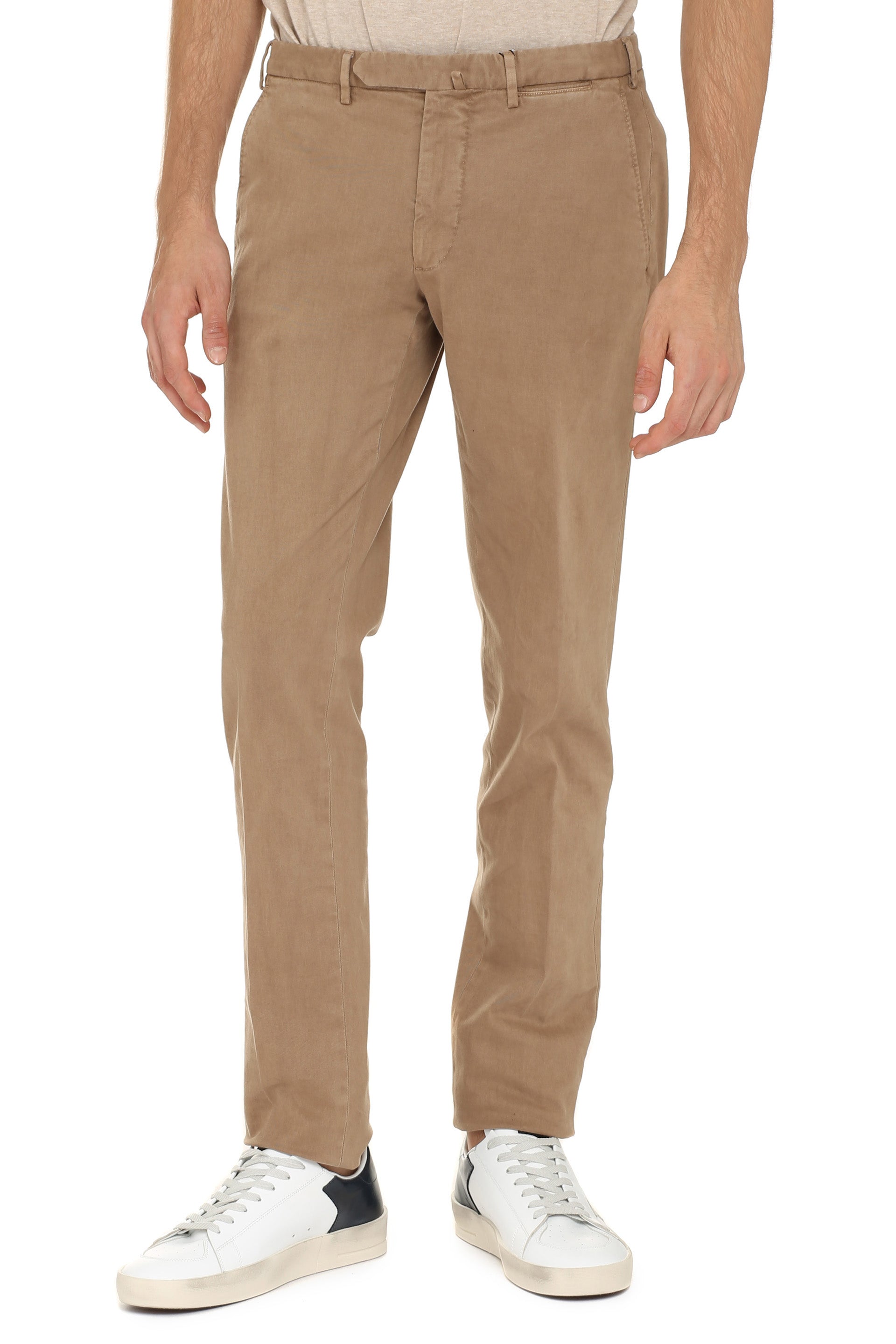 THE (ALPHABET) The Perfect Stretch Cotton Chino Trousers - Mini Fit