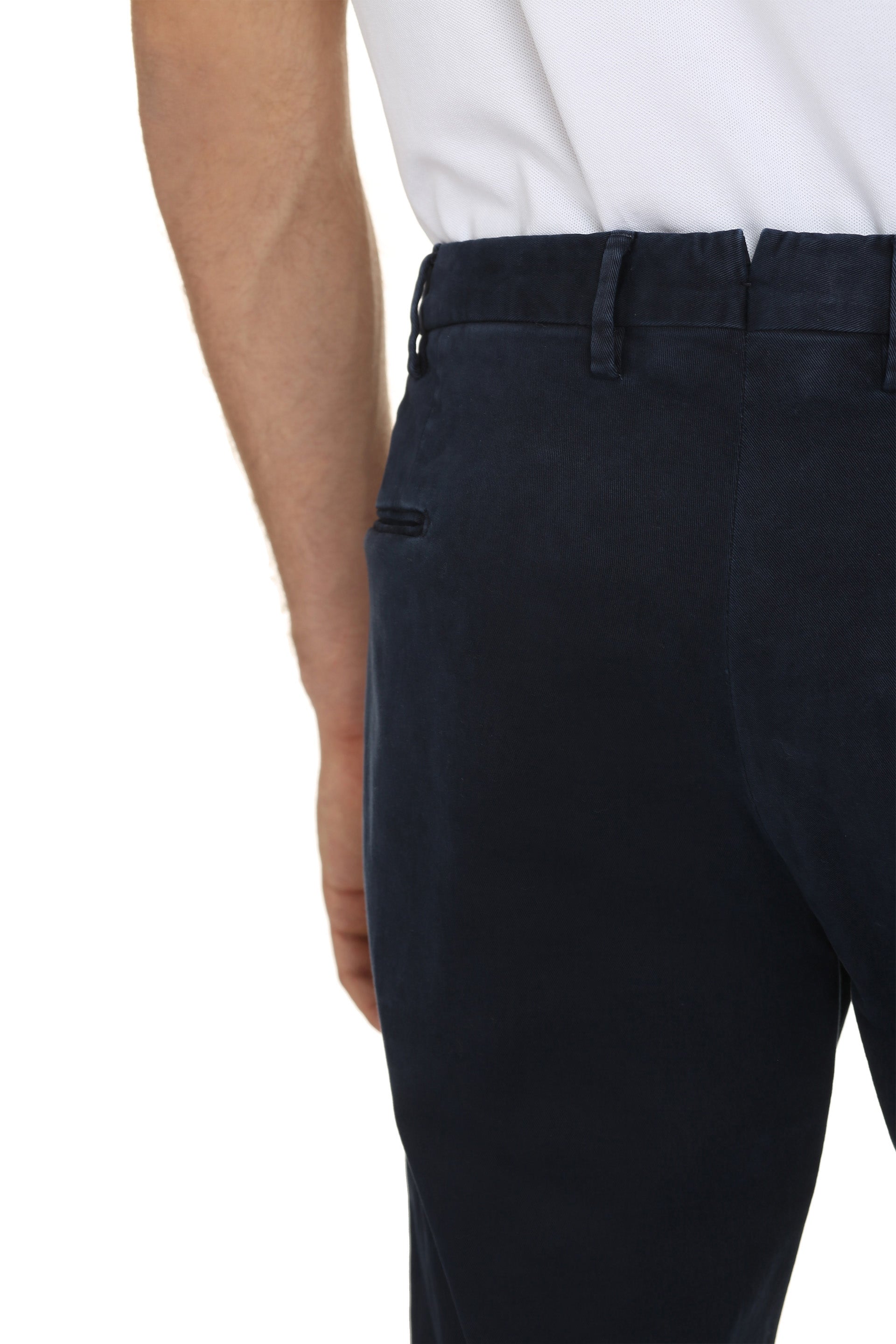 THE (ALPHABET) The Essential Stretch Cotton Chino Trousers