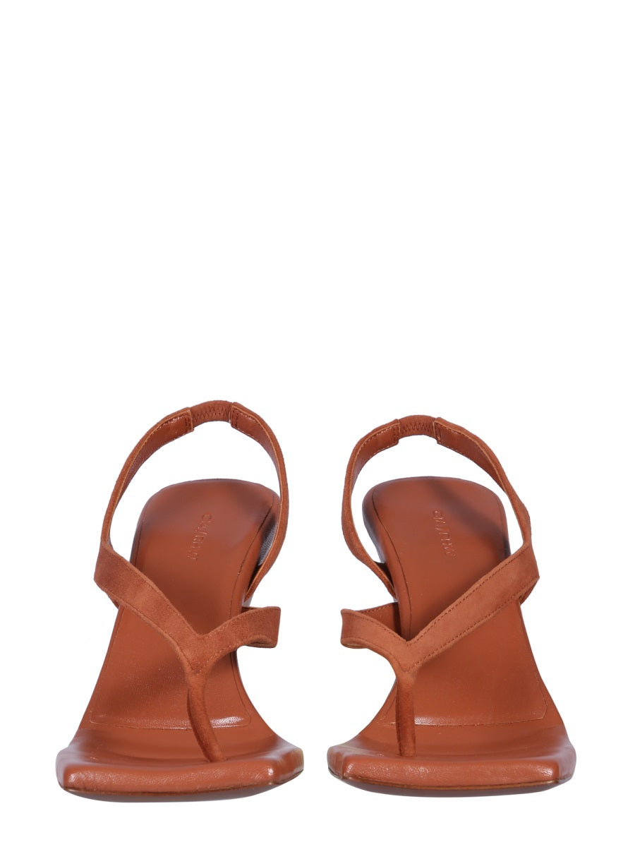 GIA BORGHINI Rosie 12 Footbed Wedge Sandals