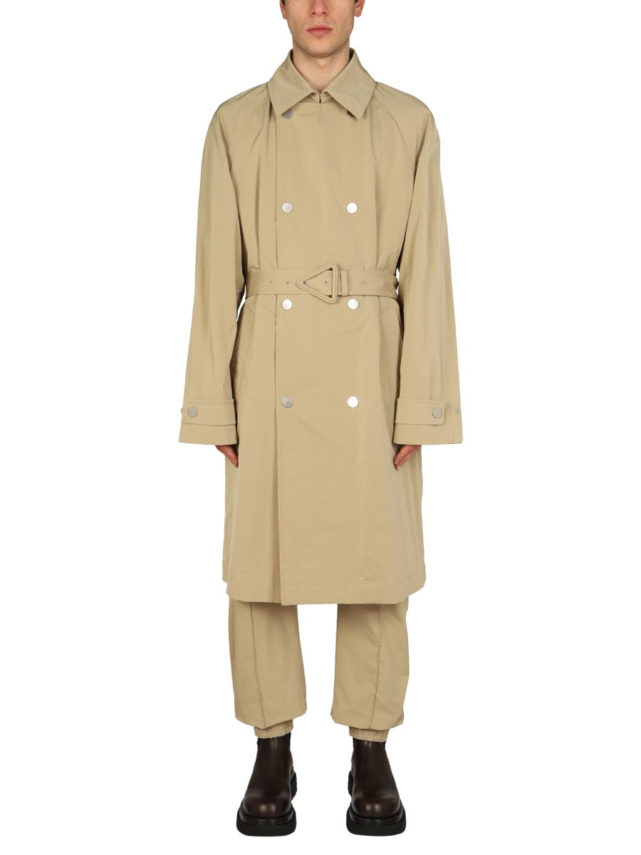 BOTTEGA VENETA Classic Nylon Trench Jacket
