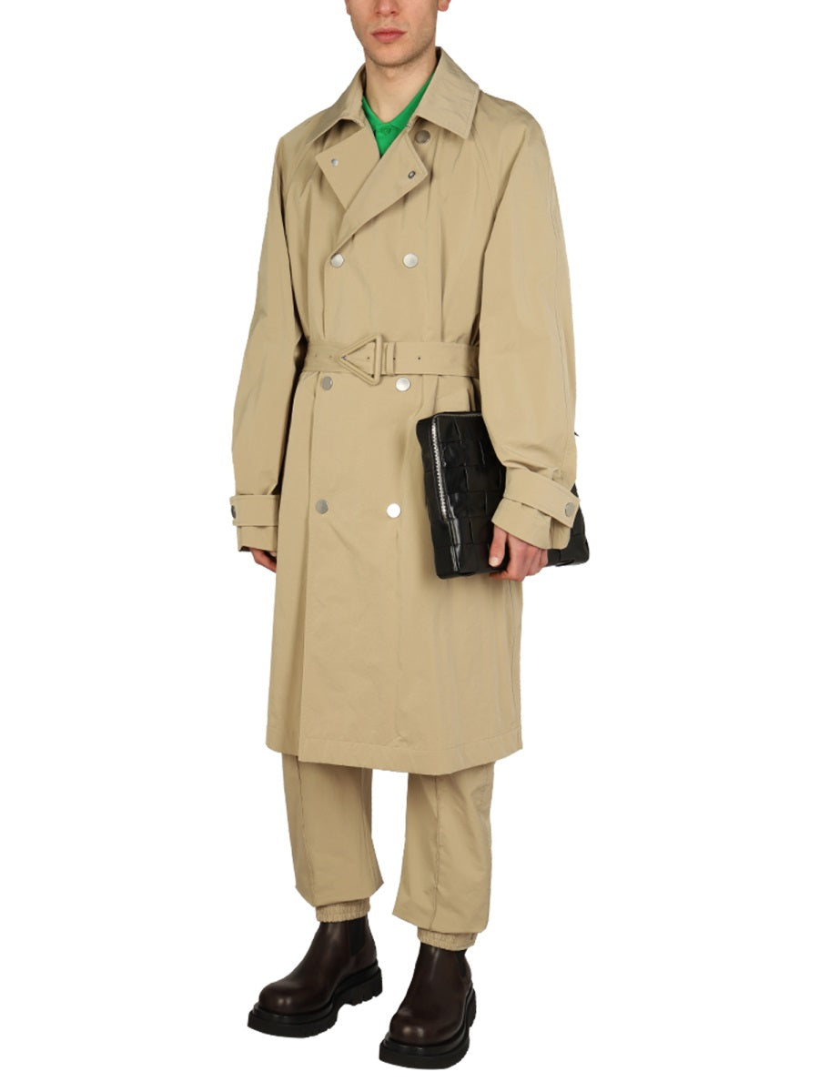 BOTTEGA VENETA Classic Nylon Trench Jacket