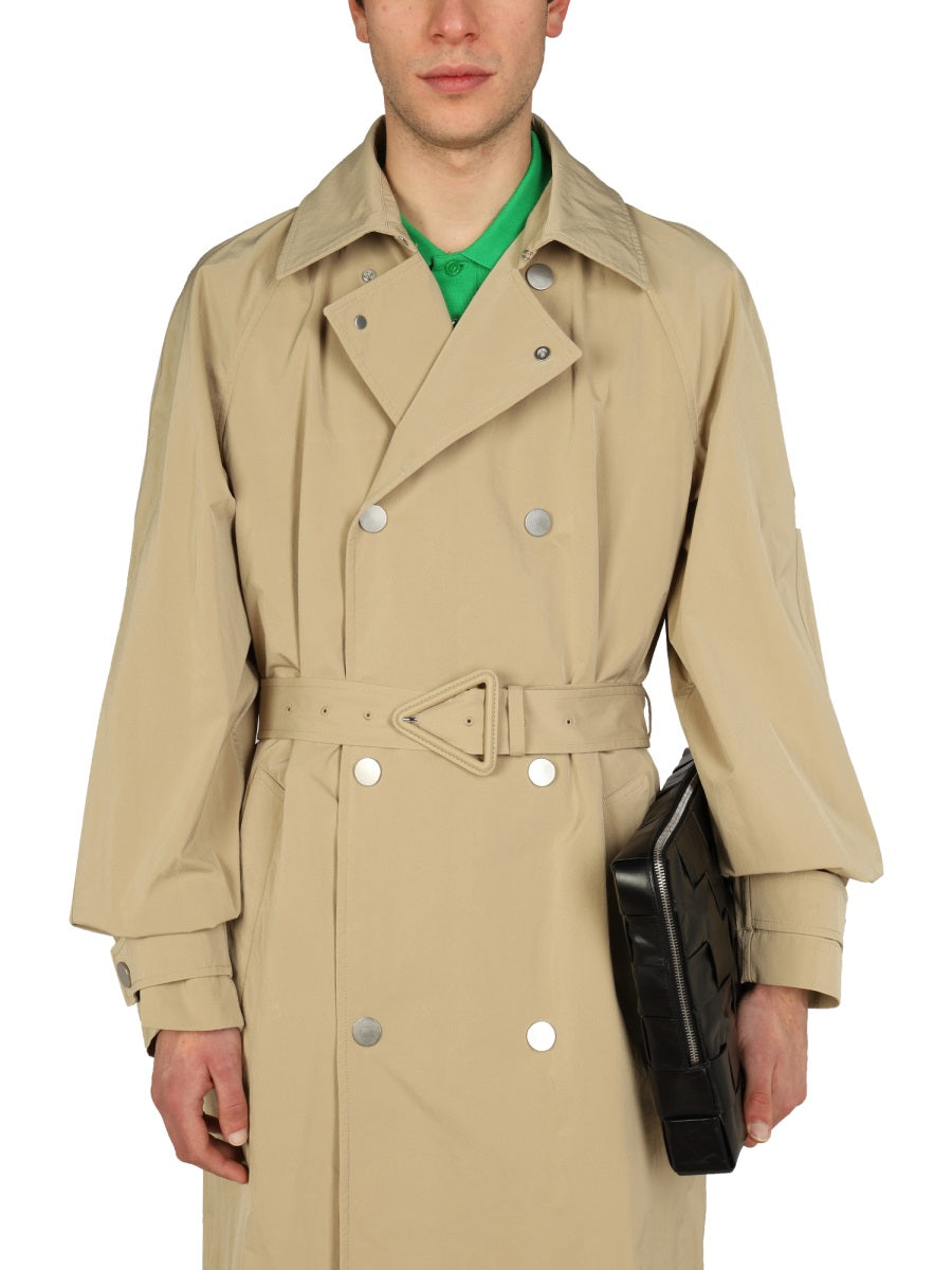 BOTTEGA VENETA Classic Nylon Trench Jacket