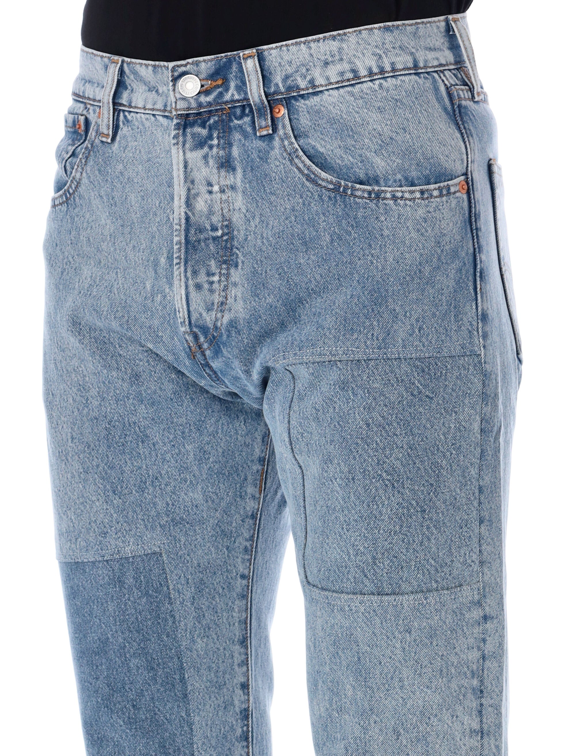 LEVIS SKATEBOARDING Men's Straight Fit Skateboarding 501 Jeans - Size 32