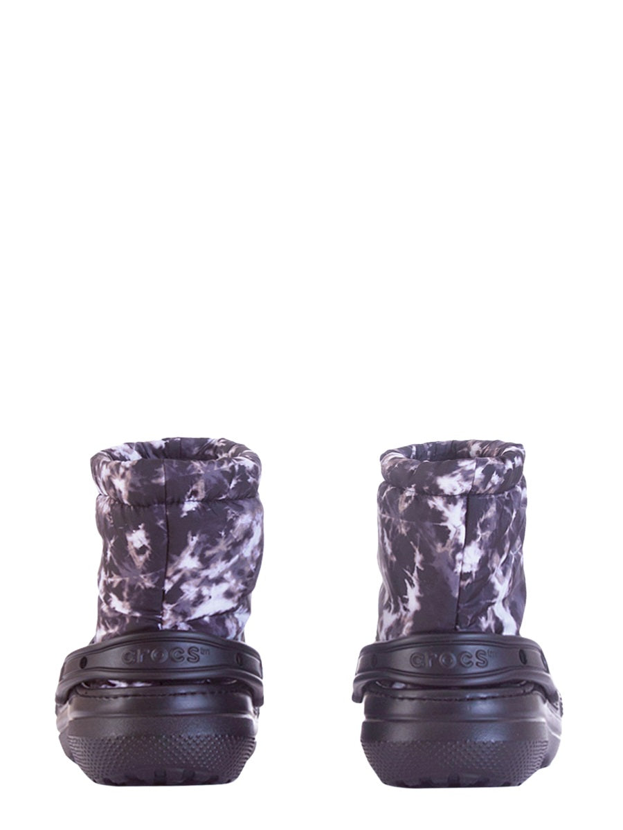 CROCS Women's Tie Dye Lined Classic Clogs Boots