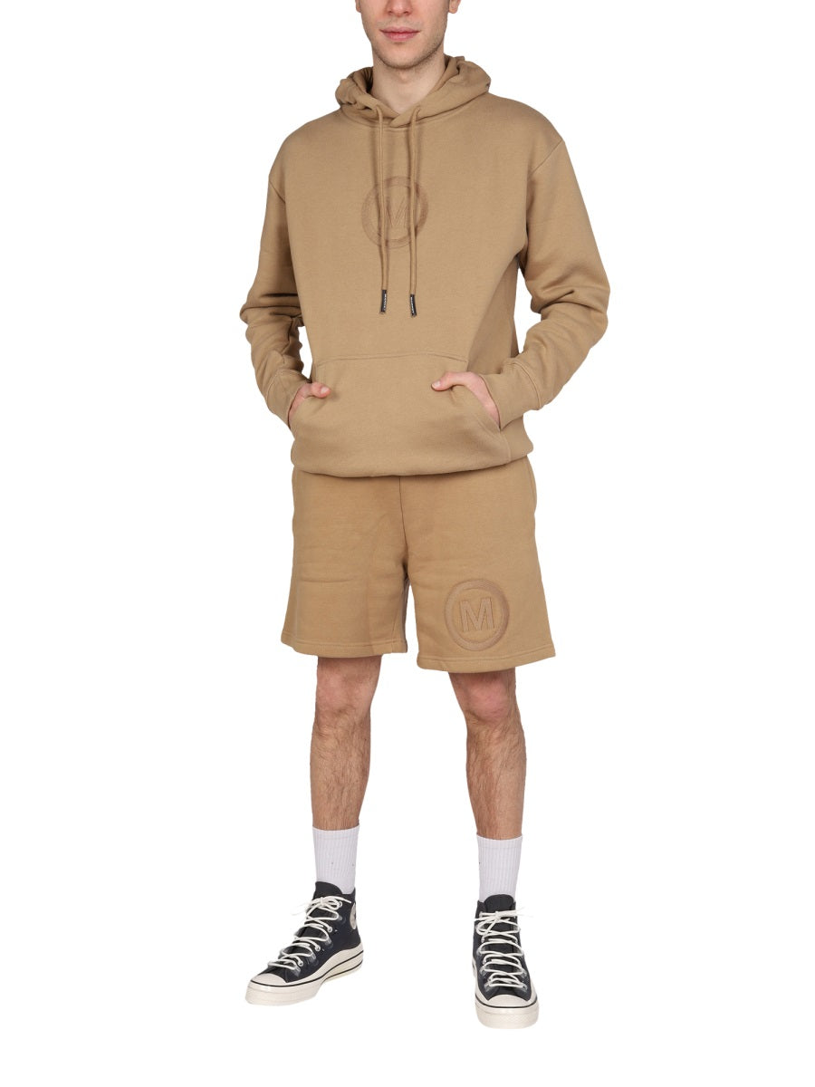 MARKET Unisex Mini Bermuda Shorts with Elastic Waist