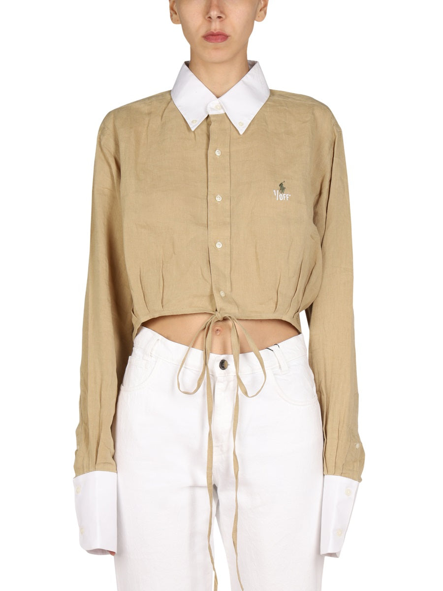 1/OFF Reimagined Button-Down Collar Shirt for Women