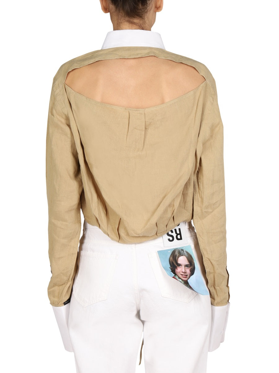 1/OFF Reimagined Button-Down Collar Shirt for Women