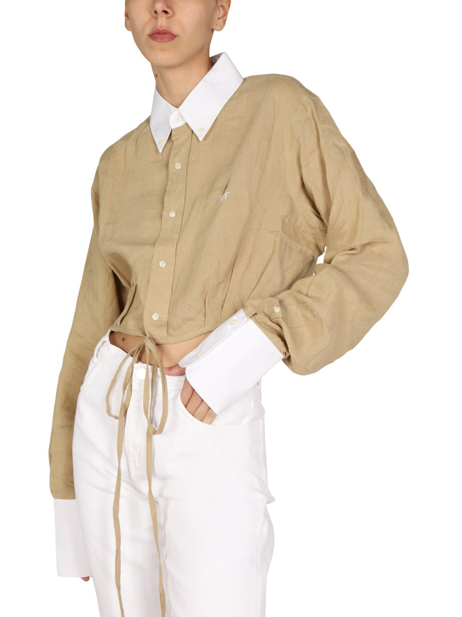 1/OFF Reimagined Button-Down Collar Shirt for Women