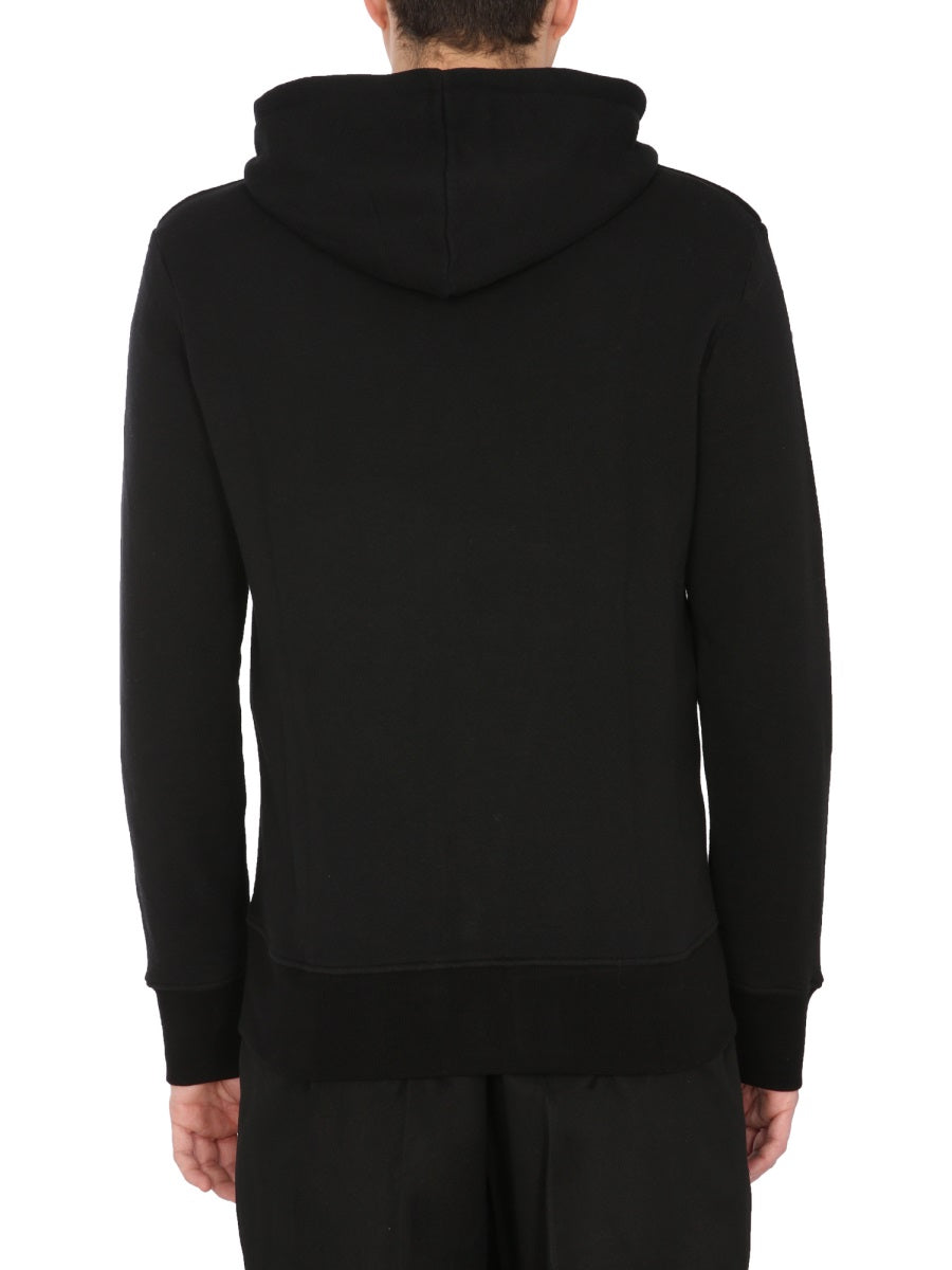 ALEXANDER MCQUEEN Hooded Zip-Up Sweatshirt